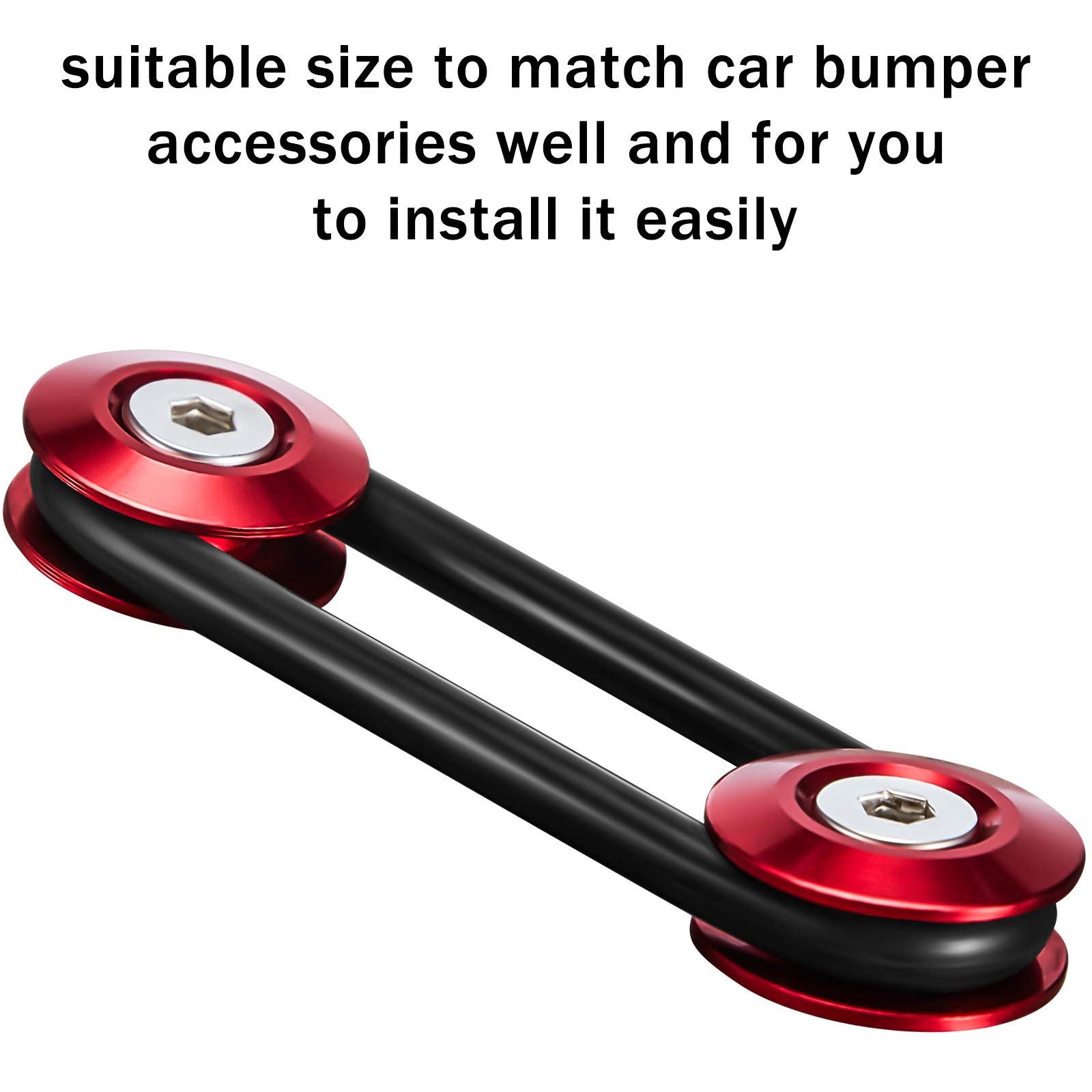 Bumper Fender Fasteners O Rings Black Bumper Fasteners Washers Replacement Rubber Bands O Rings Bumper Quick Release Fasteners Washers For Car Bumpers (16)