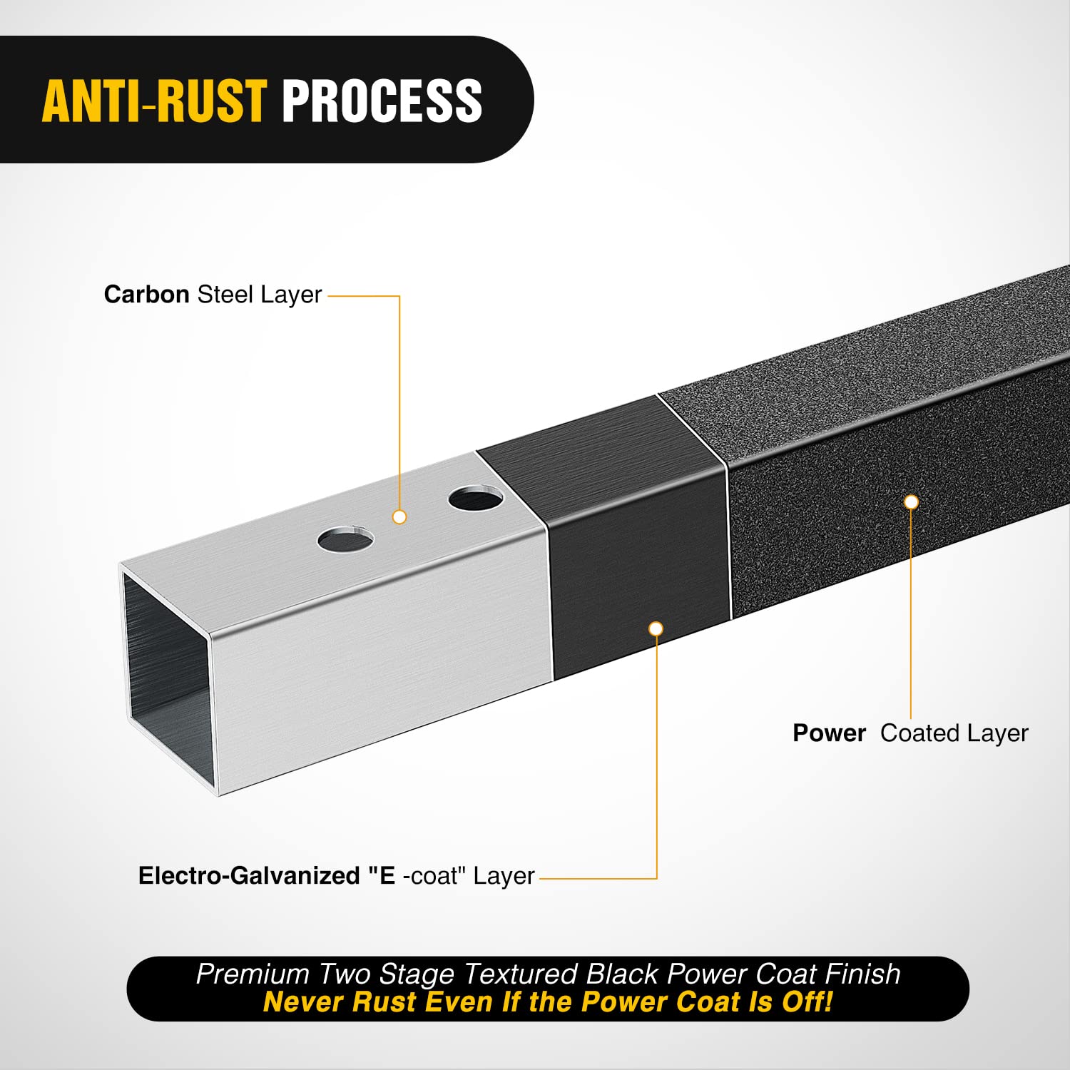 Nilight Door Storage Rack Movable Cart Door Holder Sliding Bracket Hanger For 2007 2008 2009 2010 2011 2012 2013 2014 2015 2016