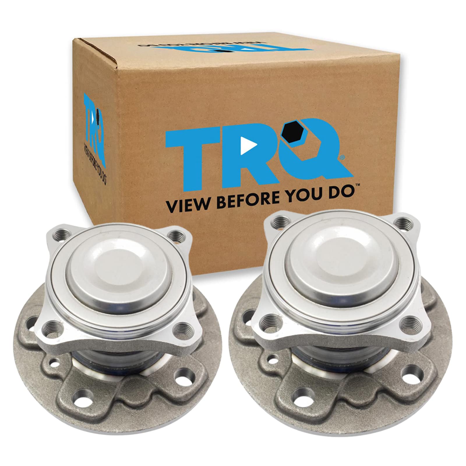 Trq Front Rear Wheel Hub Bearings Assembly Set Compatible With 2014-2021 Bmw I3 2018-2021 I3S 2014-2017 Mini Cooper 2016-2019 Co
