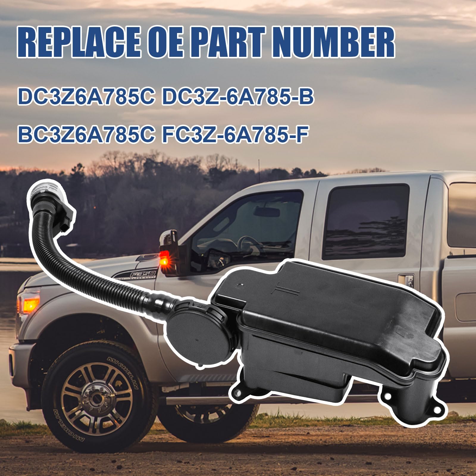 Yzqpnb Oil Separator Assembly Compatible With 2011-2016 Ford F250 F350 F450 F550 Super Duty 6.7L V8 Powerstroke Diesel Pcv Ccv V