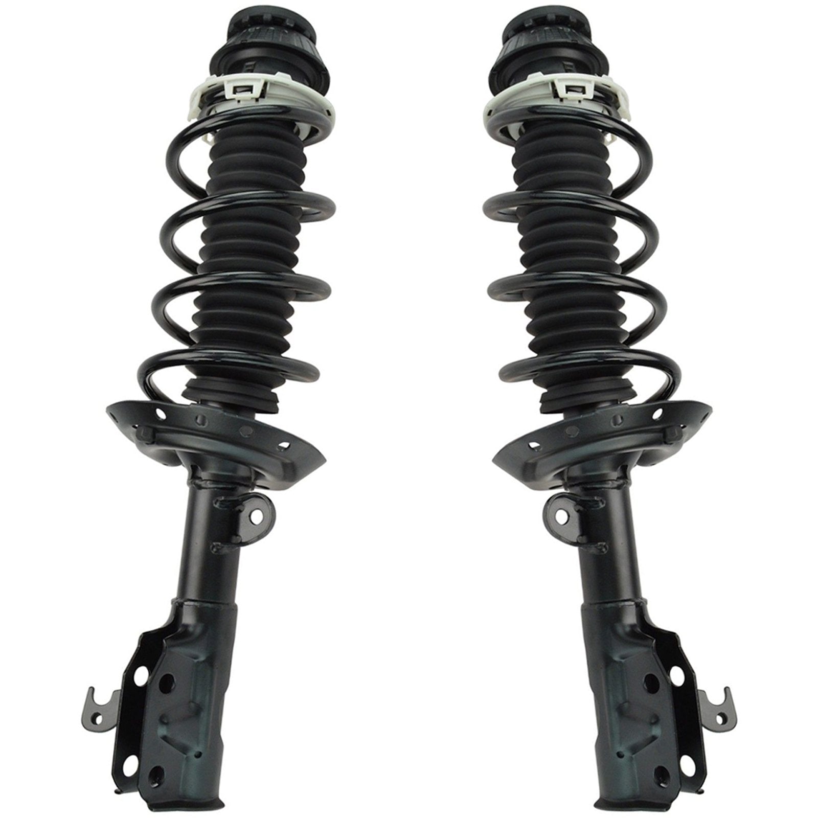 TRQ Front Strut & Coil Spring Assembly Set for 09-14 Honda Fit, Driver & Passenger Sides, Pair, Model SCA57251