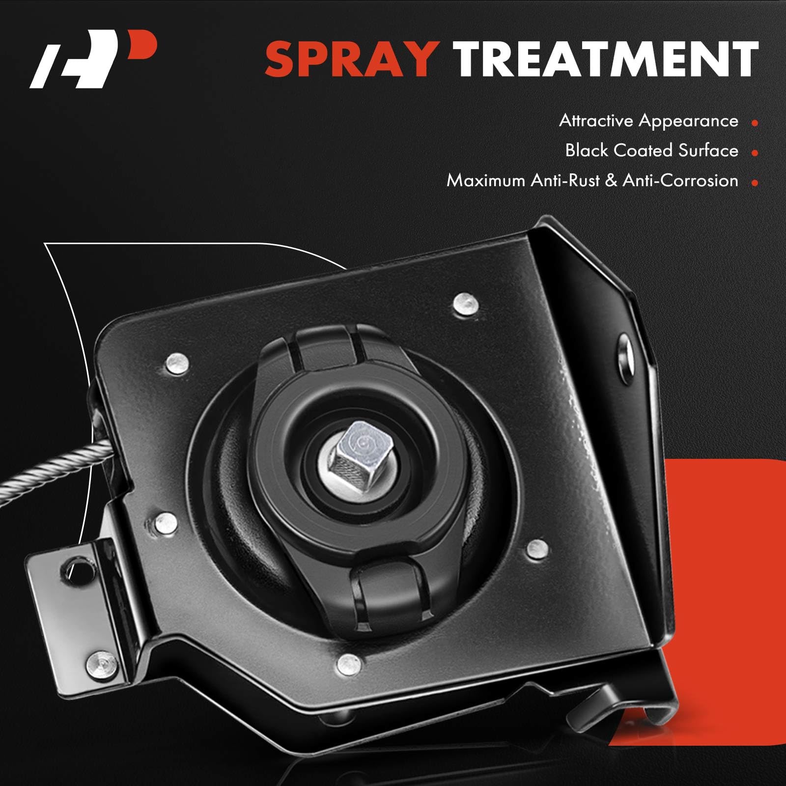 A-Premium Spare Tire Hoist Spare Tire Winch Carrier Compatible With Chevy Silverado 1500 99-18, 2500 3500 Suburban Tahoe & Gmc S