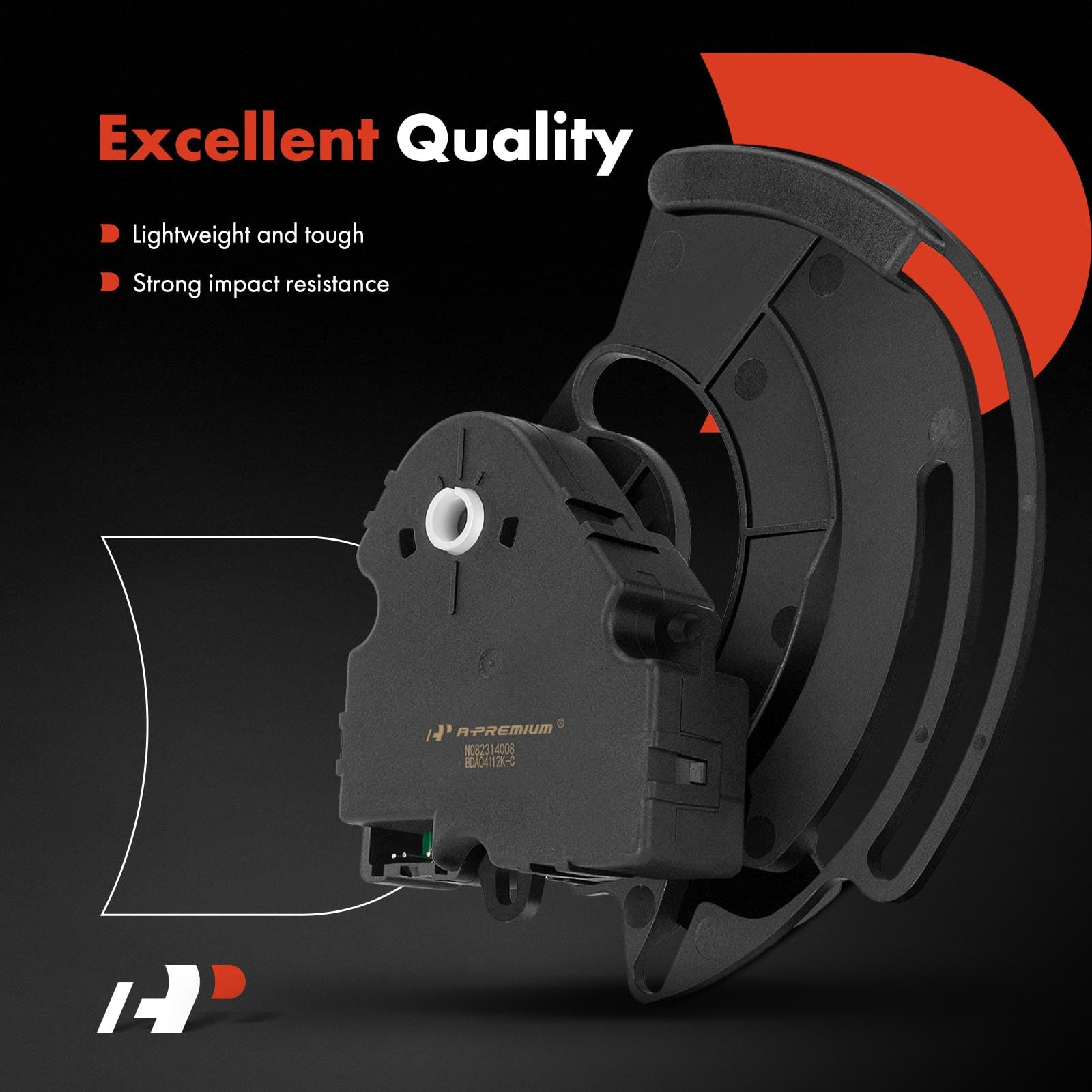 A-Premium Hvac Blend Door Actuator - Compatible With Chevy, Gmc, Cadillac & Hummer Models - 2003-2014 Escalade Avalanche Silvera