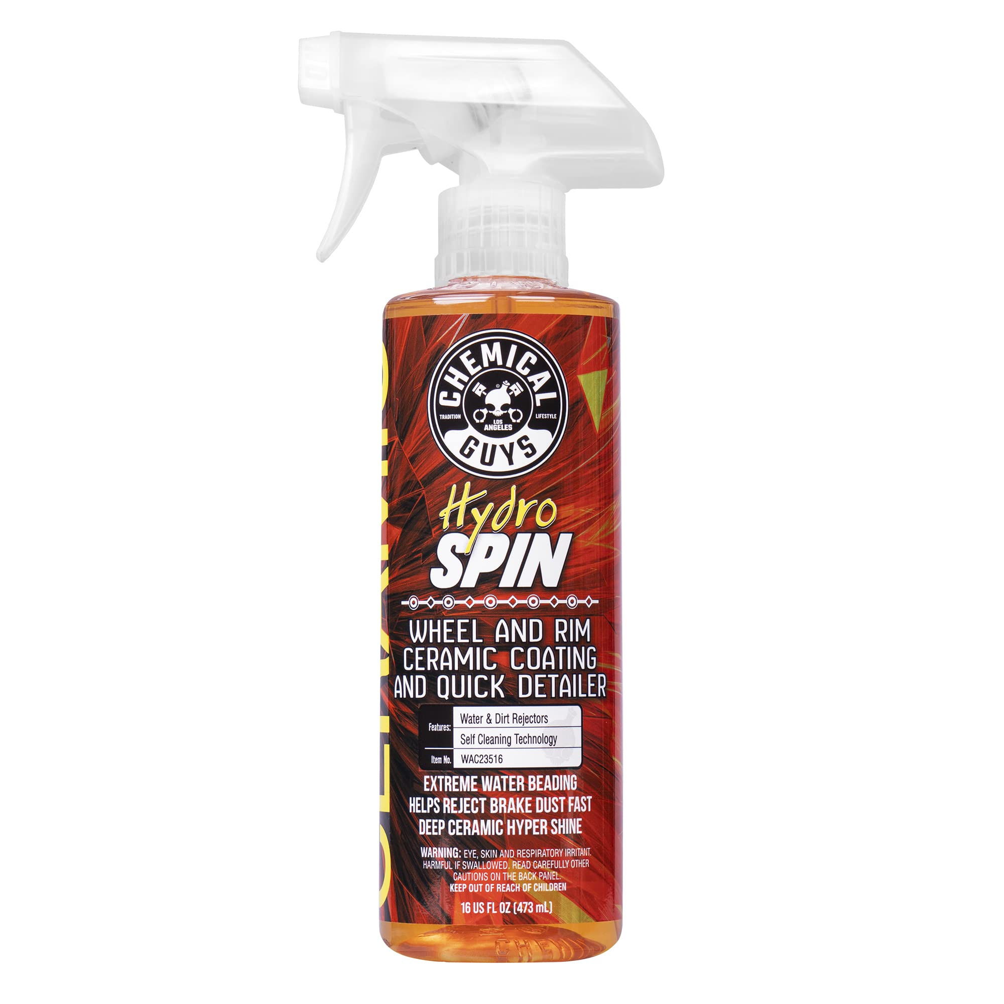 Chemical Guys Hydrospin Wheel & Rim Ceramic Coating And Quick Detailer (16 Oz)