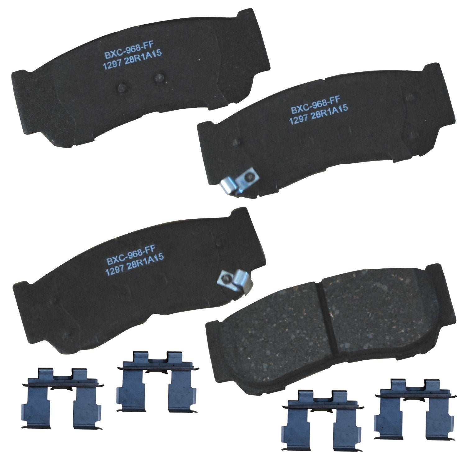 Bendix Premium Sbc1297 Ceramic Rear Brake Pads For Hyundai Santa Fe 2009-2007