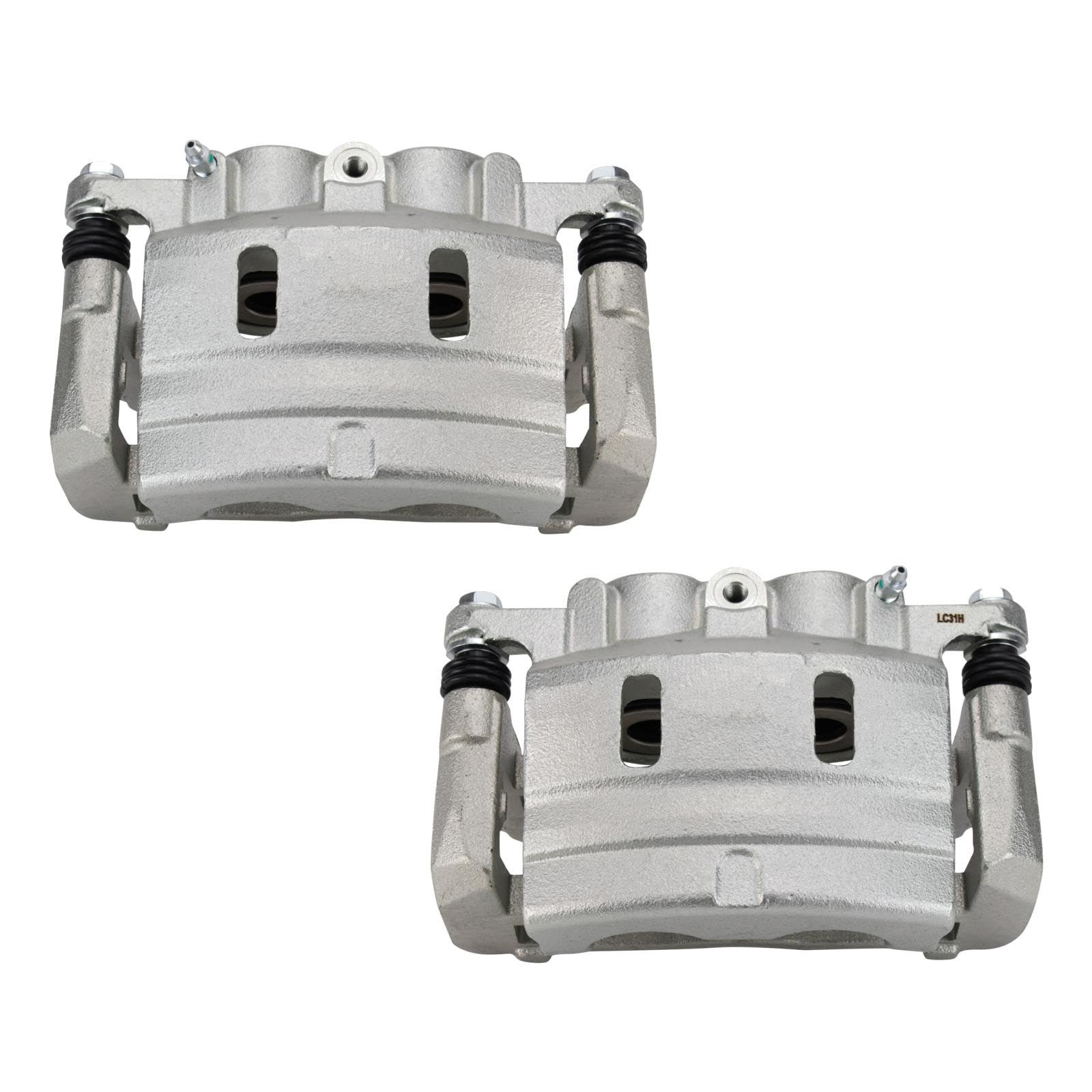 Trq Front Brake Caliper Set Compatible With 2014-2019 Dodge Charger