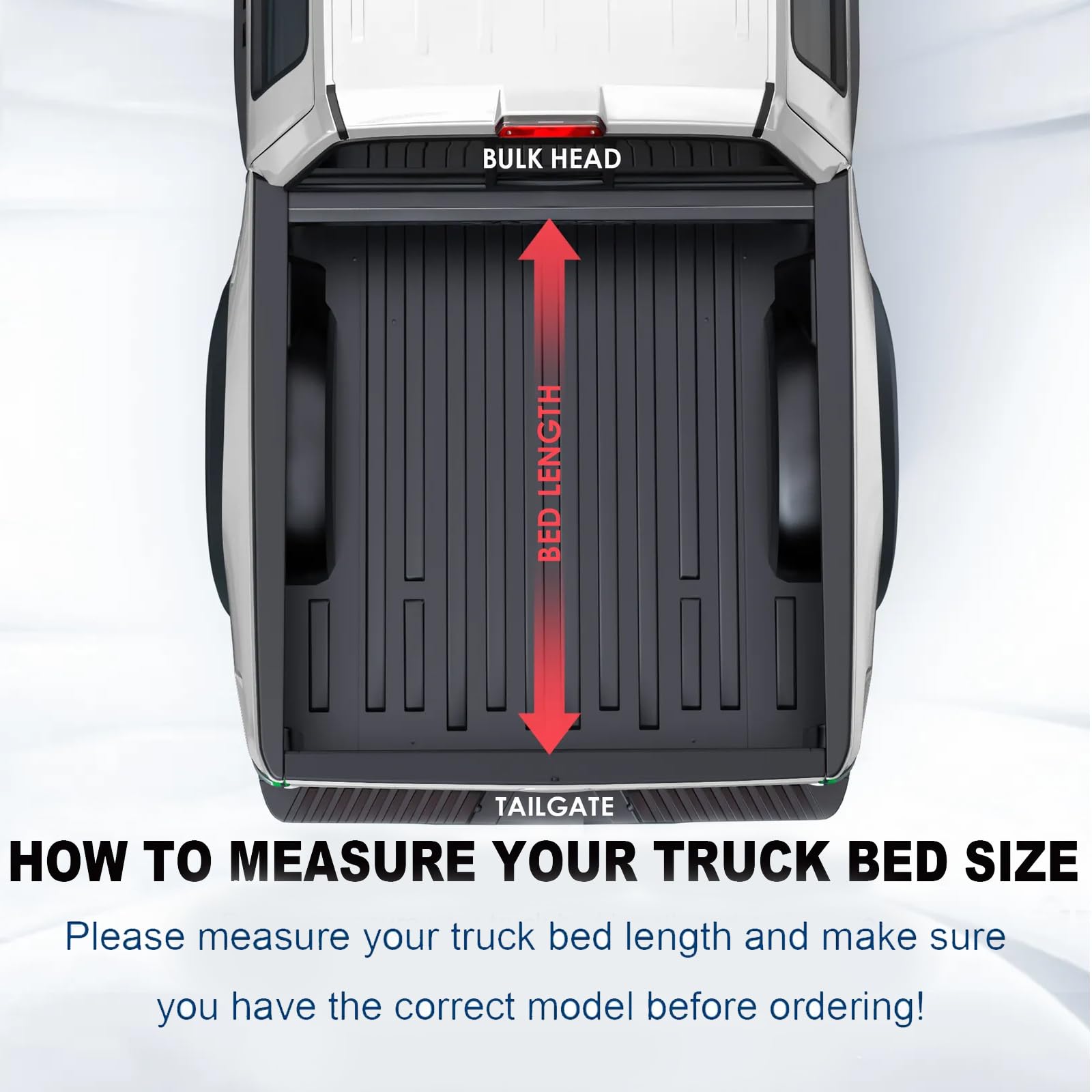 Xtweex Soft Roll Up Truck Bed Tonneau Cover Fits 6.2Ft For 2015-2025 Chevrolet Colorado/Gmc Canyon Fleetside 6.2 Ft (74') Bed