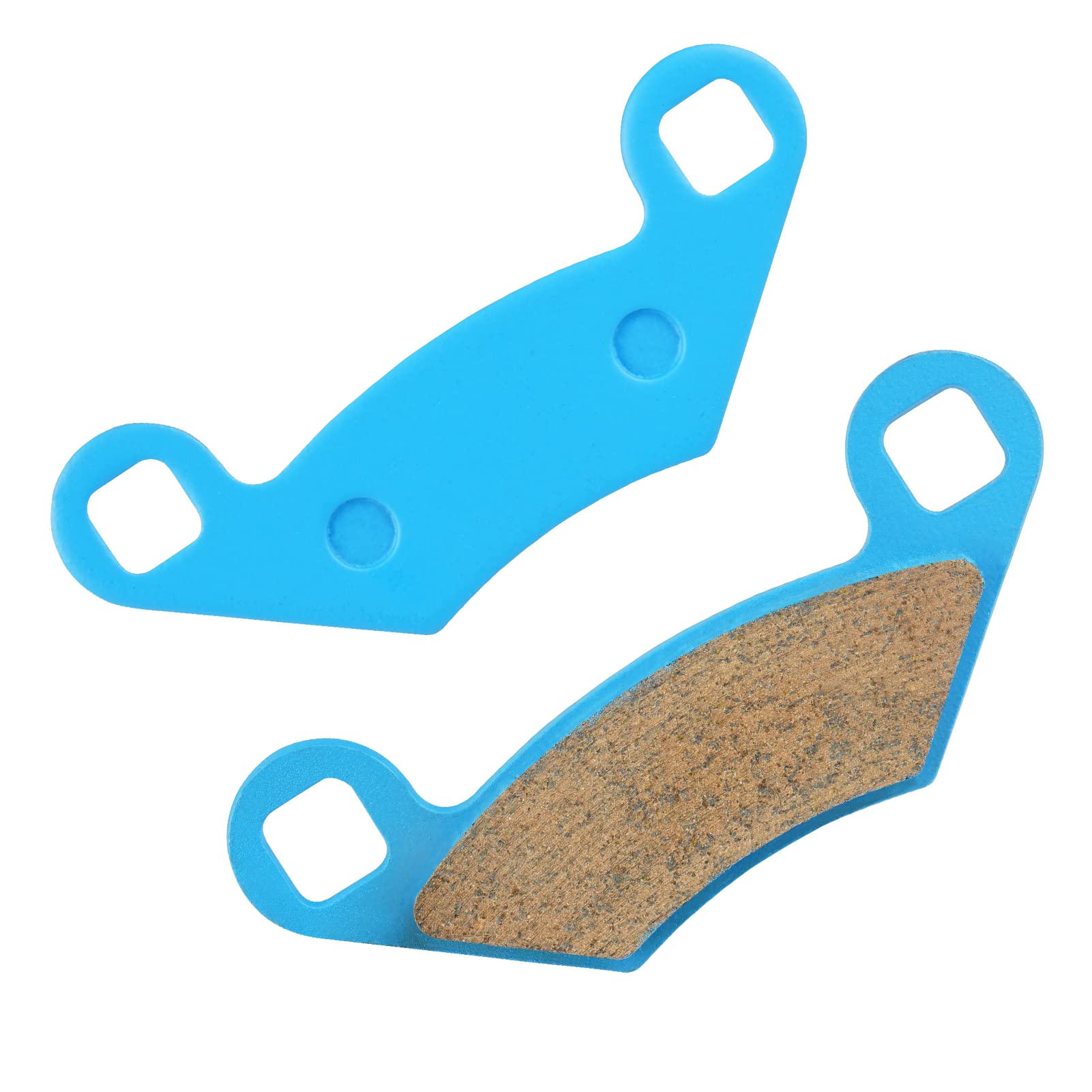 Ceramic Brake Pads Front & Rear Compatible With Polaris Rzr 800/570 2012 2013,Outlaw 450S/450 Mxr/Irs, Xplorer S 2008-2010 Repla