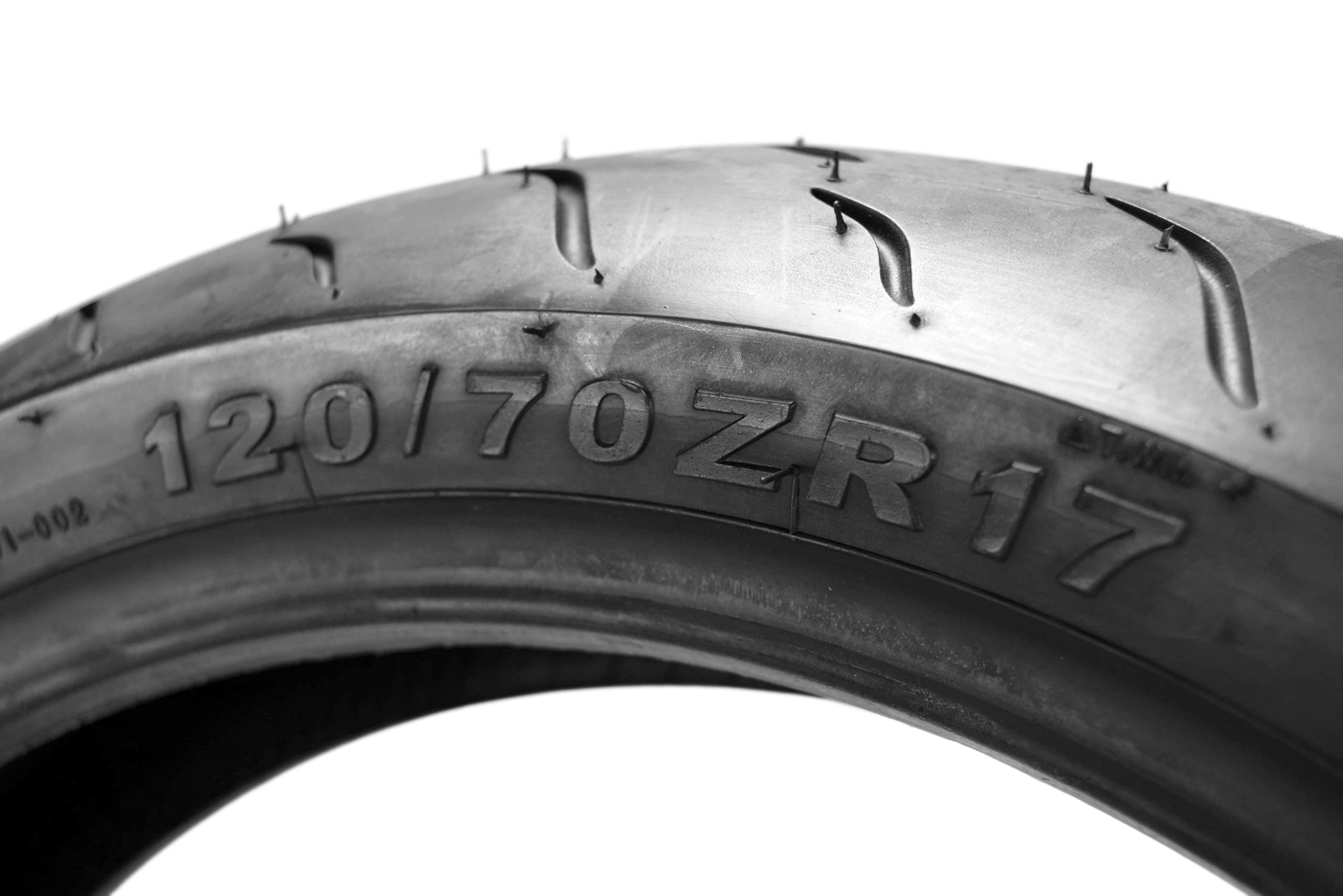 Kenda Km1 Sport Touring Front Motorcycle Tire 120/70Zr17 58W Tl W/Headwear