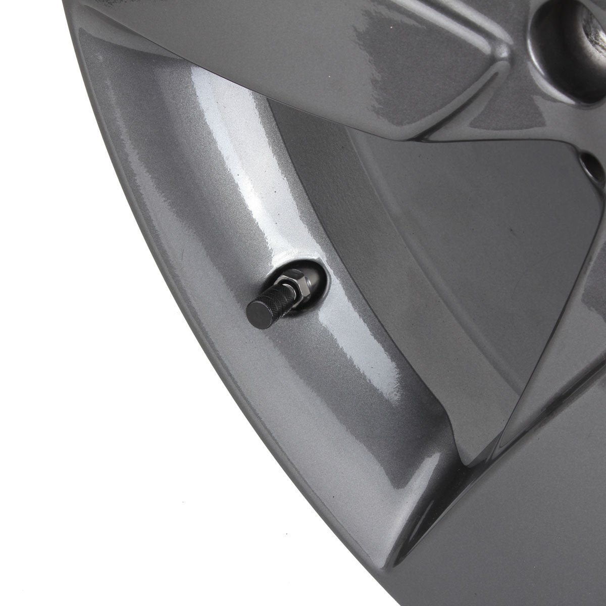 Tomall Black Round Style Tire Valve Stem Caps For Off-Road Suv Dust Cover