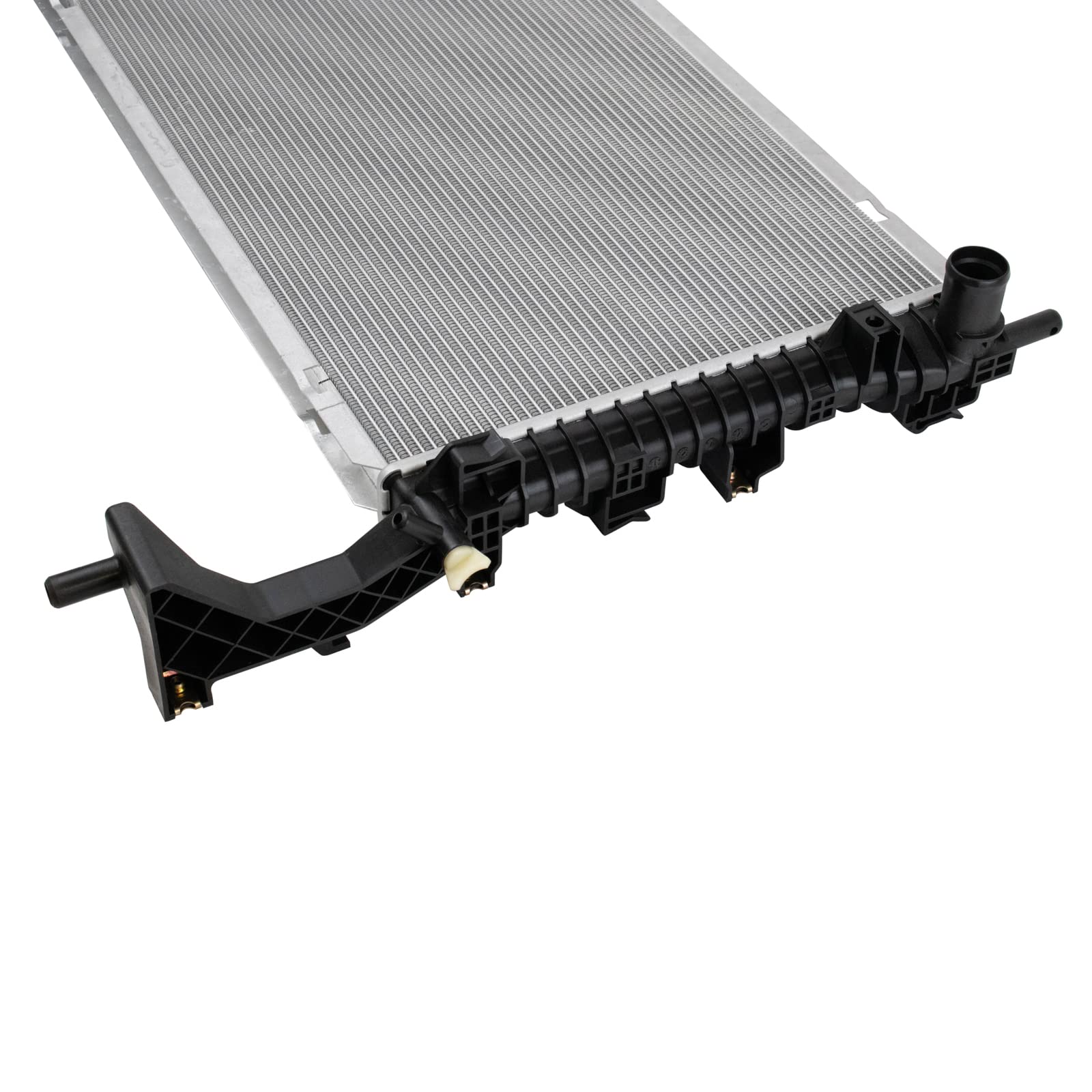 Trq Radiator Assembly Aluminum Core Compatible With 15-20 Ford Mustang Cu13486