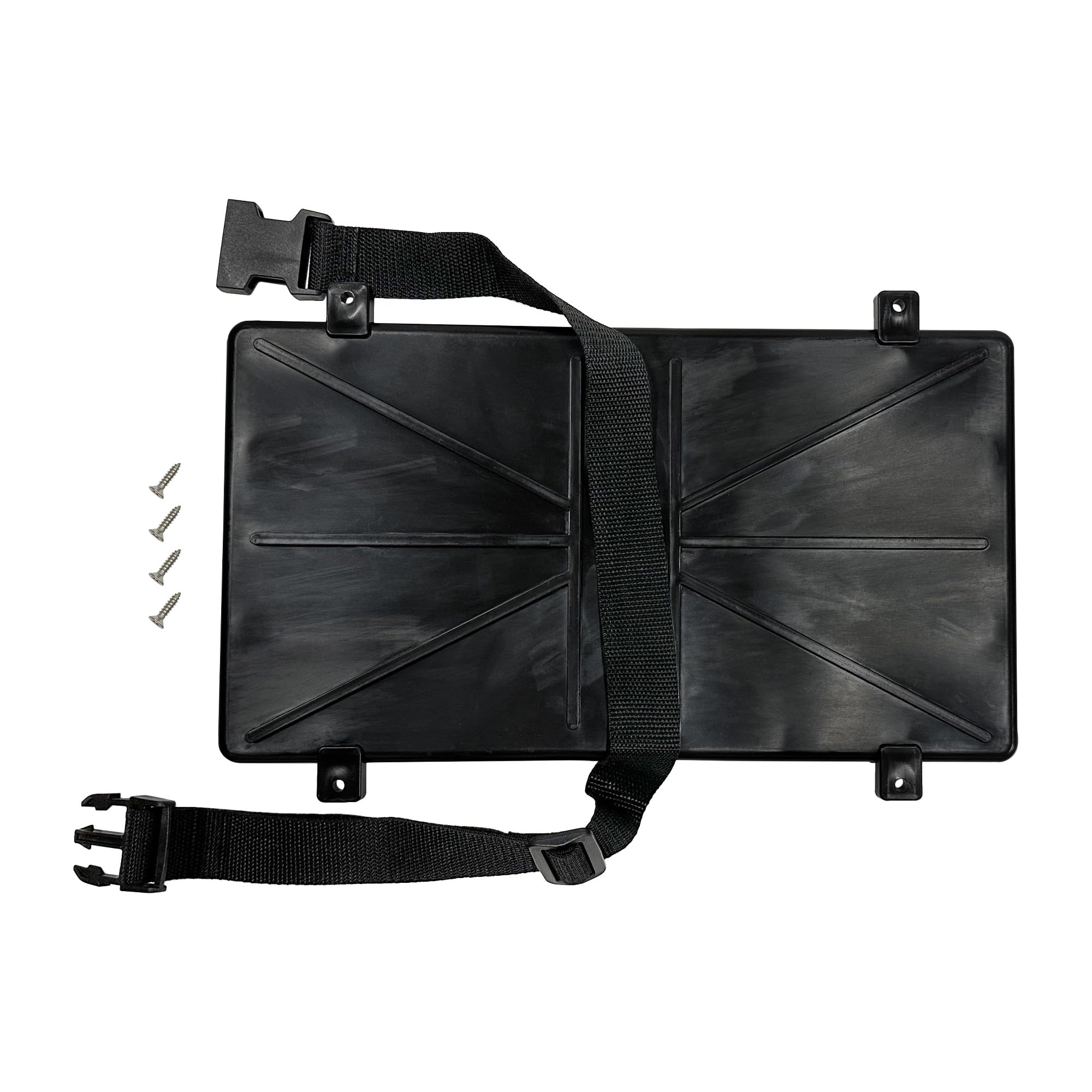 Automotive, Marine, Boat, Rv Battery Tray - Group 27 Series With Strap, Battery Holder (27 Series)