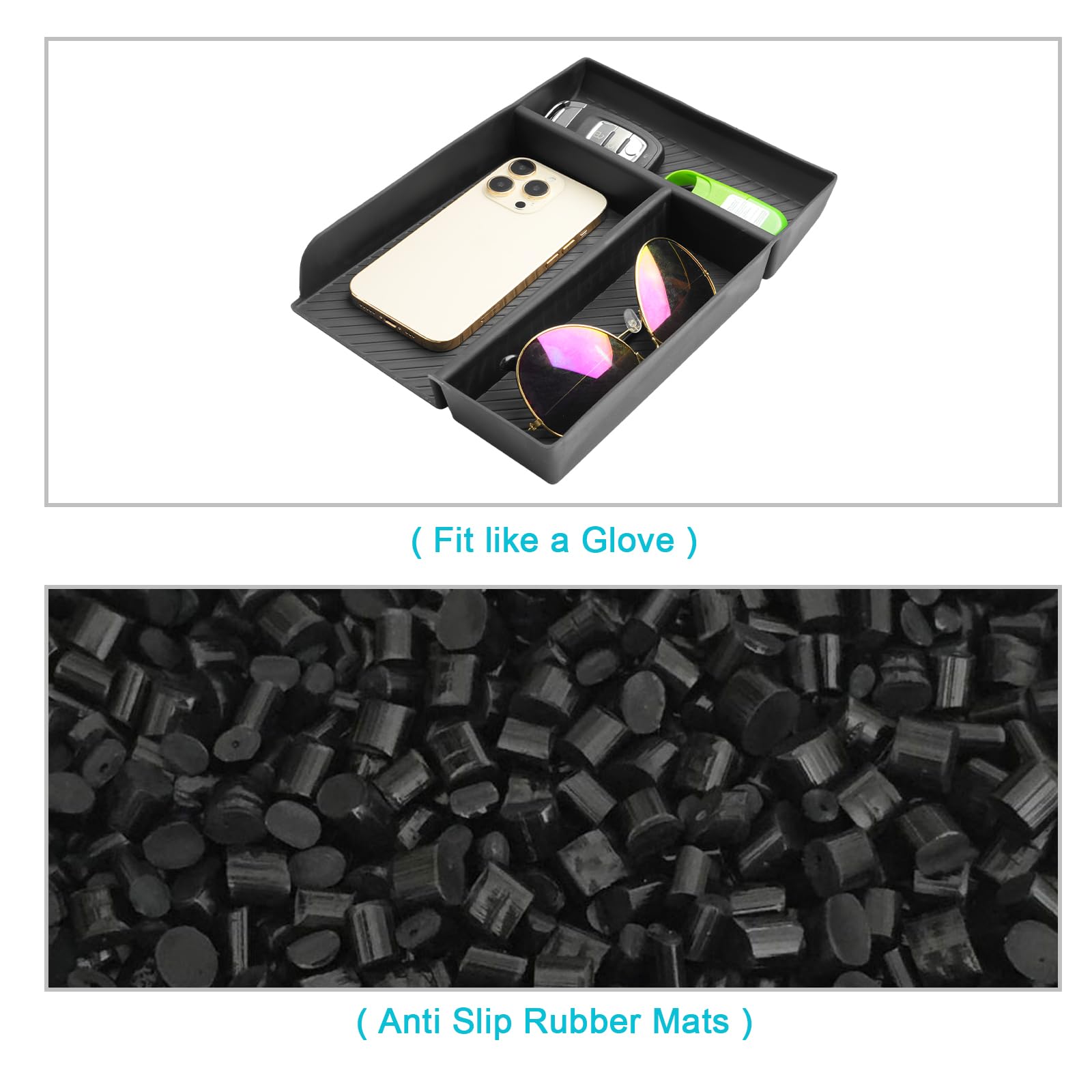 Cdefg For 2024 2025 Mazda Cx-90 Cx-70 Center Console Organizer Tray Compatible With 2024 2025 Mazda Cx-90 Cx-70 Middle Console Armrest Storage Box 2024 2025 Cx-90 Cx70 Accessories(1 For Armrest Only)