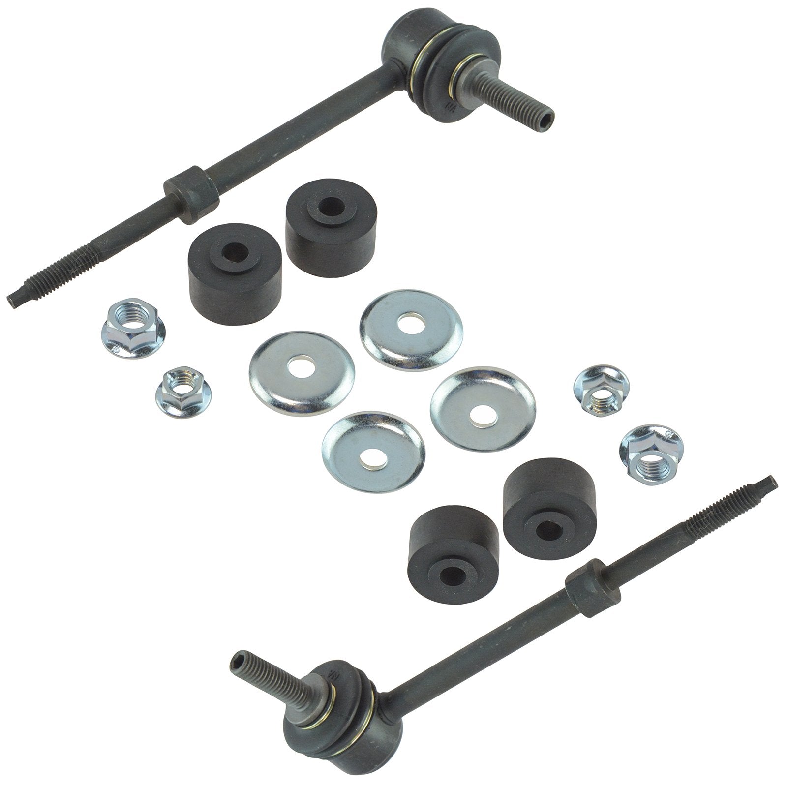 Trq Rear Sway Bar Stabilizer Link Set Compatible With 2012-2015 Chevrolet Captiva Sport 2007-2009 Equinox Pontiac Torrent 2008-2