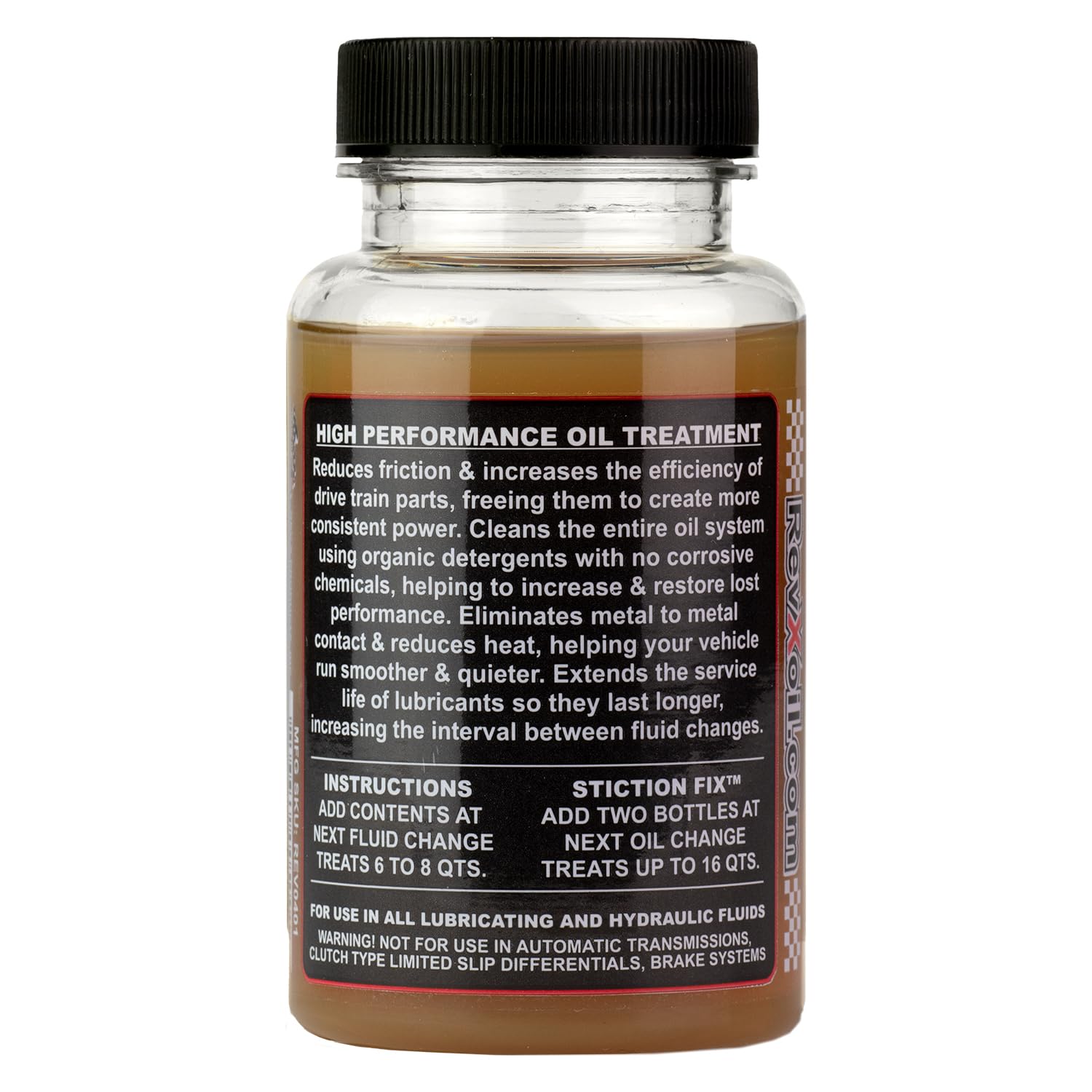 Rev X High Performance Oil Treatment - 4 Fl. Oz. (6 Pack)