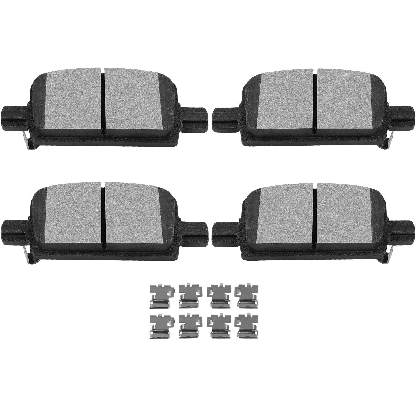 Scitoo D2174 Ceramic Brake Pads Sets Rear W/Hardware Replacement For Cadillac For Escalade Esv, For Chevy For Silverado 1500 Ltd