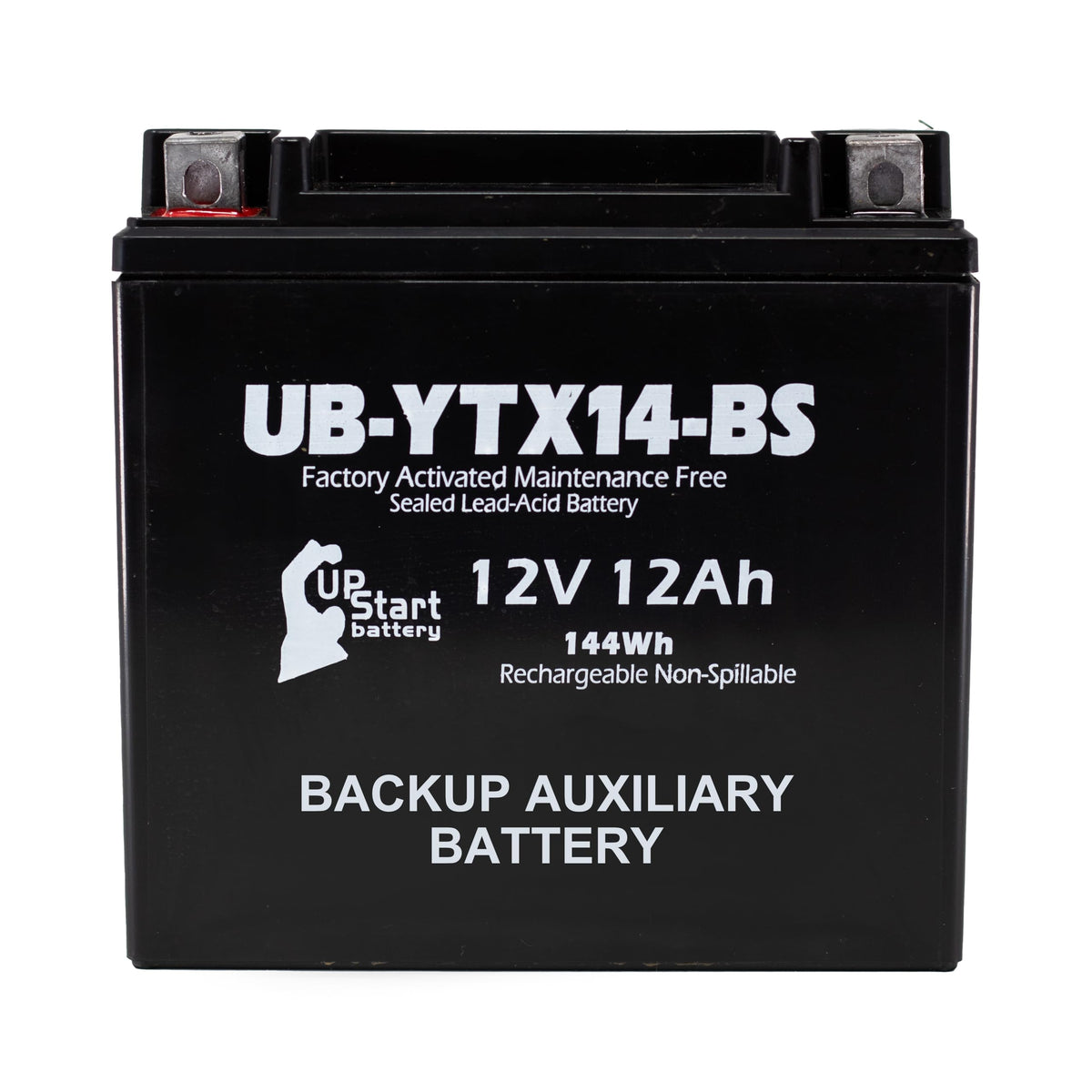 YTX14-BS 2115410001 Replacement for Mercedes Benz Auxiliary Battery - 12V 12AH Secondary Backup Aux Battery for E350, CLA 250, G