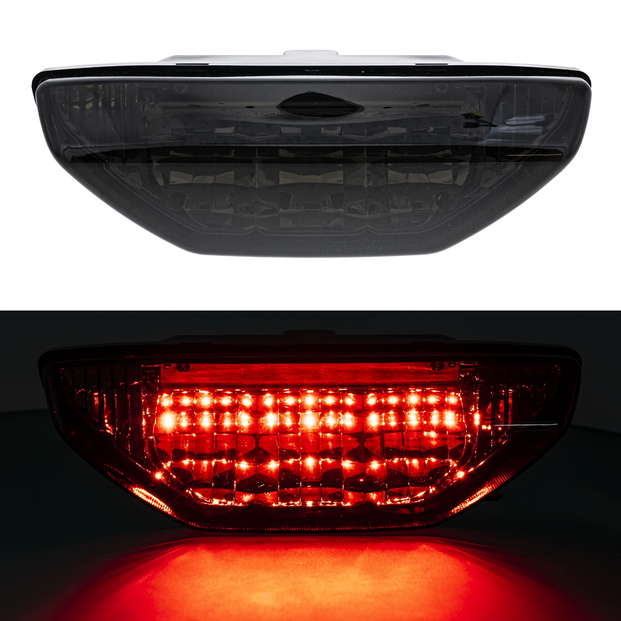 Niche Brake Tail Light Smoke For Honda Pioneer 500 Foreman Rubicon 500 Sportrax 400 Recon 250 Big Red 700 33700-Hn1-A71