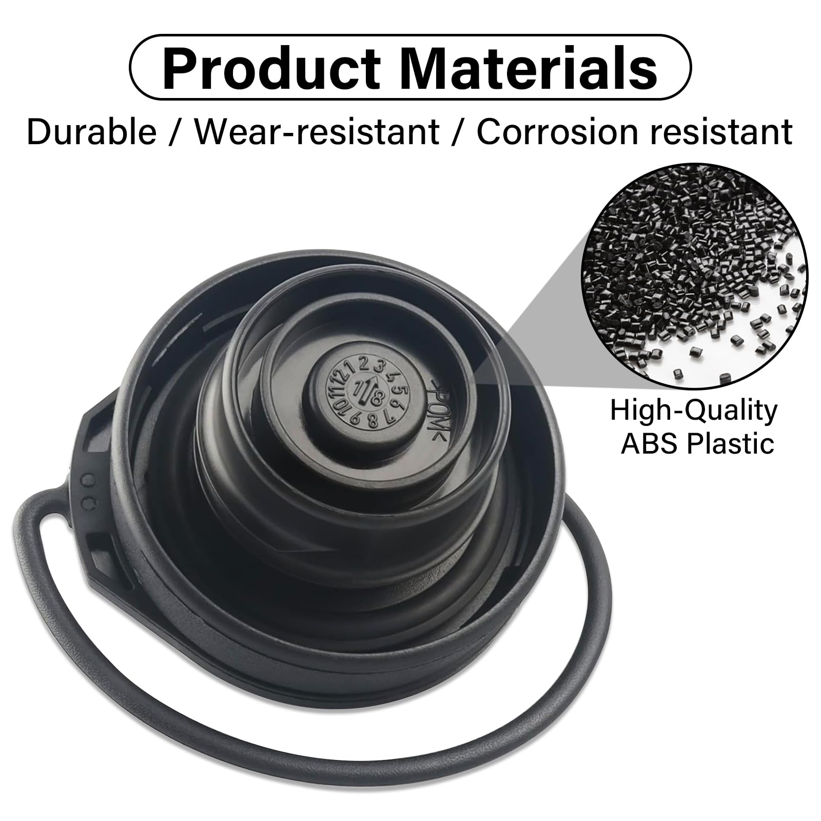 Gas Cap for Porsche, Gas Cap Replacement 99620124103 for Porsche 986 987 996 997, for Boxster 1997-2012, 1998-2013 Porsche 911,