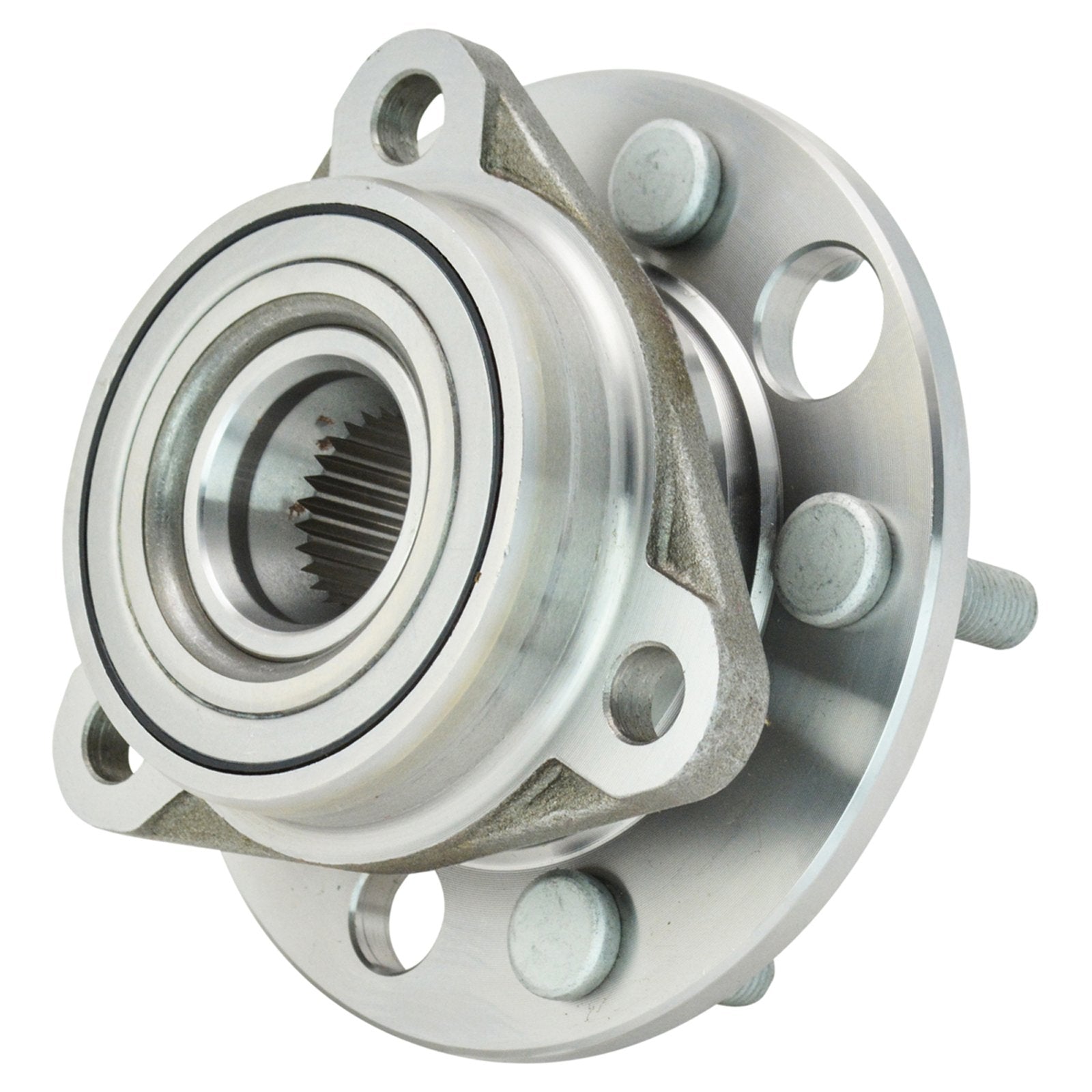 Front Wheel Hub & Bearing Pair Set Compatible With Chevy Buick Pontiac Oldsmobile Cadillac