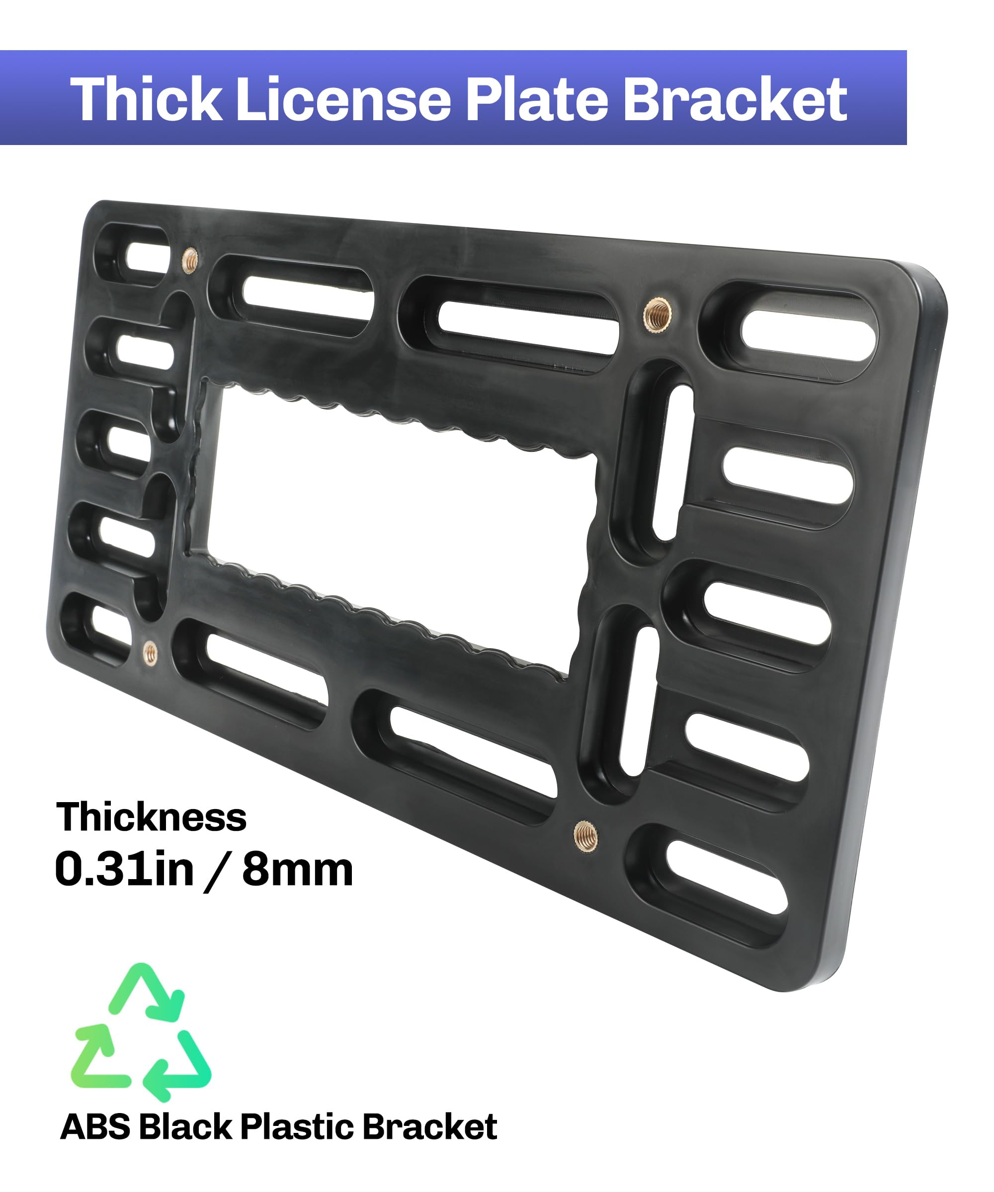 bylikeho License Plate Holder,Front License Plate Holder,Car Accessories License Plate Bracket,Car Plate Holder,License Plate Co