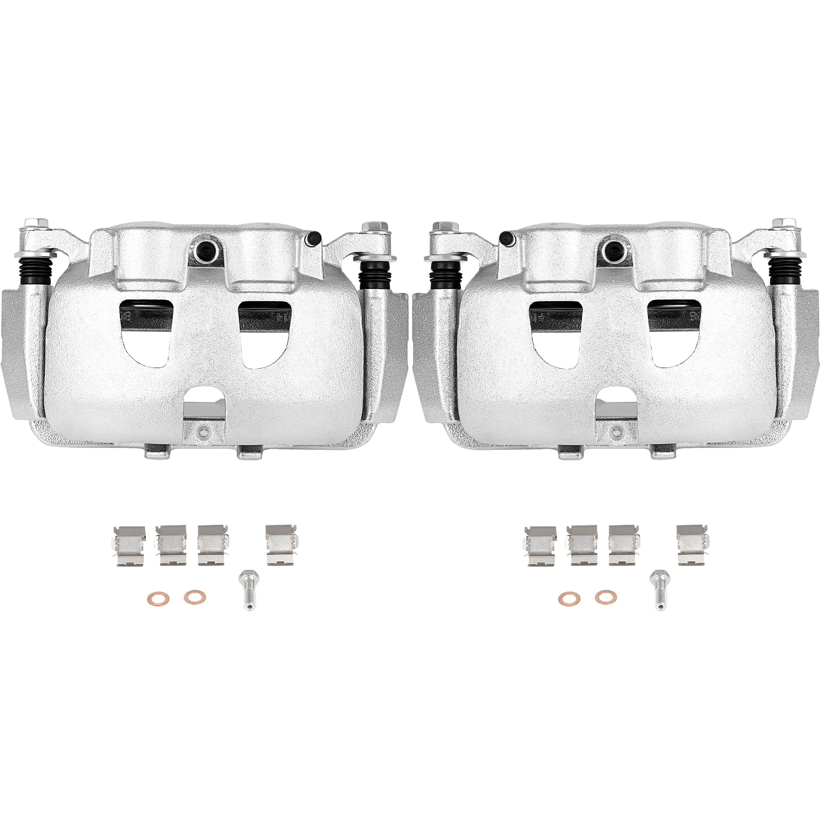 Scitoo 18B5487 18B5486 Front Left & Right Disc Brake Calipers Assembly W/Bracket For Ford For F-250 Super Duty 2013-2022,For For