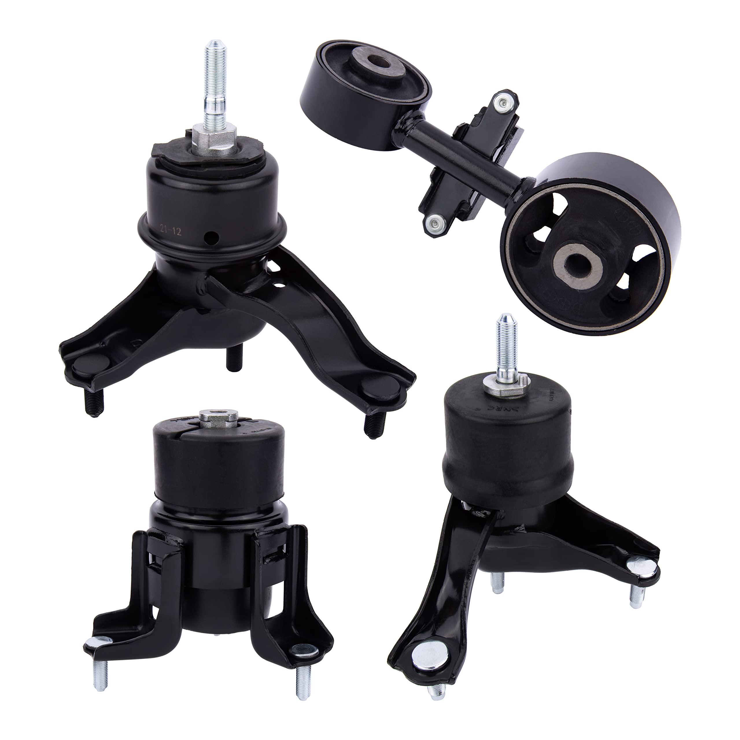 Engine Motor And Transmission Mount Set Of 4 - Compatible With Toyota Camry Motor Mounts 2002-2006 2.4L Automatic Trans - Replac