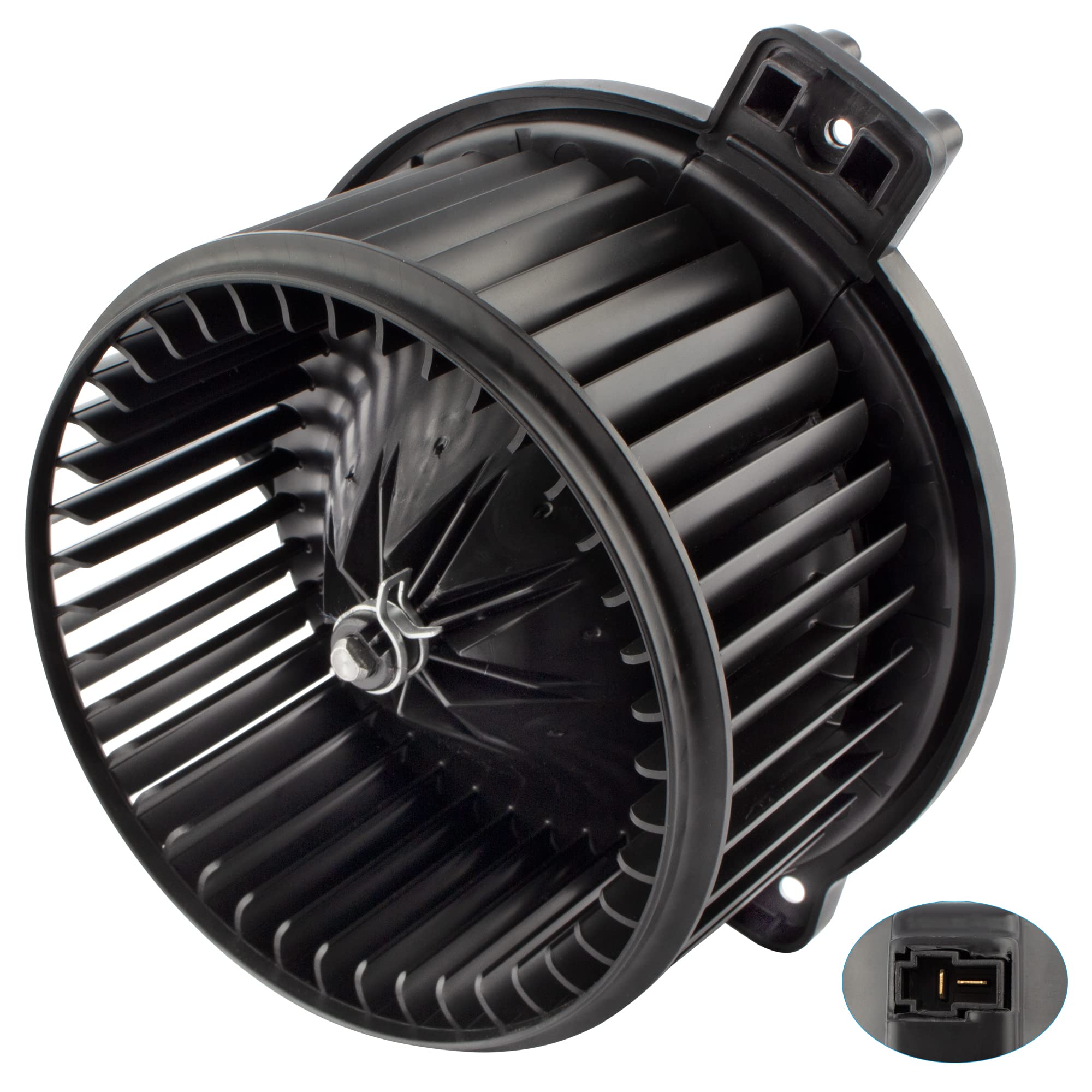 BOXI HVAC Blower Motor Fan Assembly with Fan Cage Fits for Hyundai Accent Veloster 2012-2017 | Genesis Coupe 2013-2016 | Tucson