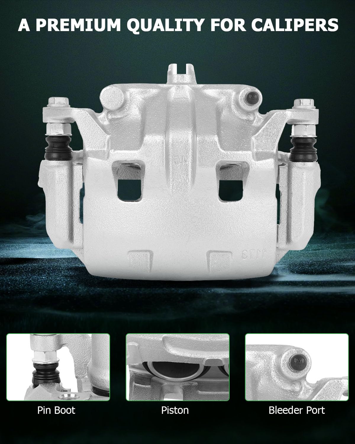 Scitoo 19B3122A Front Right Disc Brake Caliper Assembly W/Bracket For Nissan For Frontier 2005-2019,For Nissan For Pathfinder 20