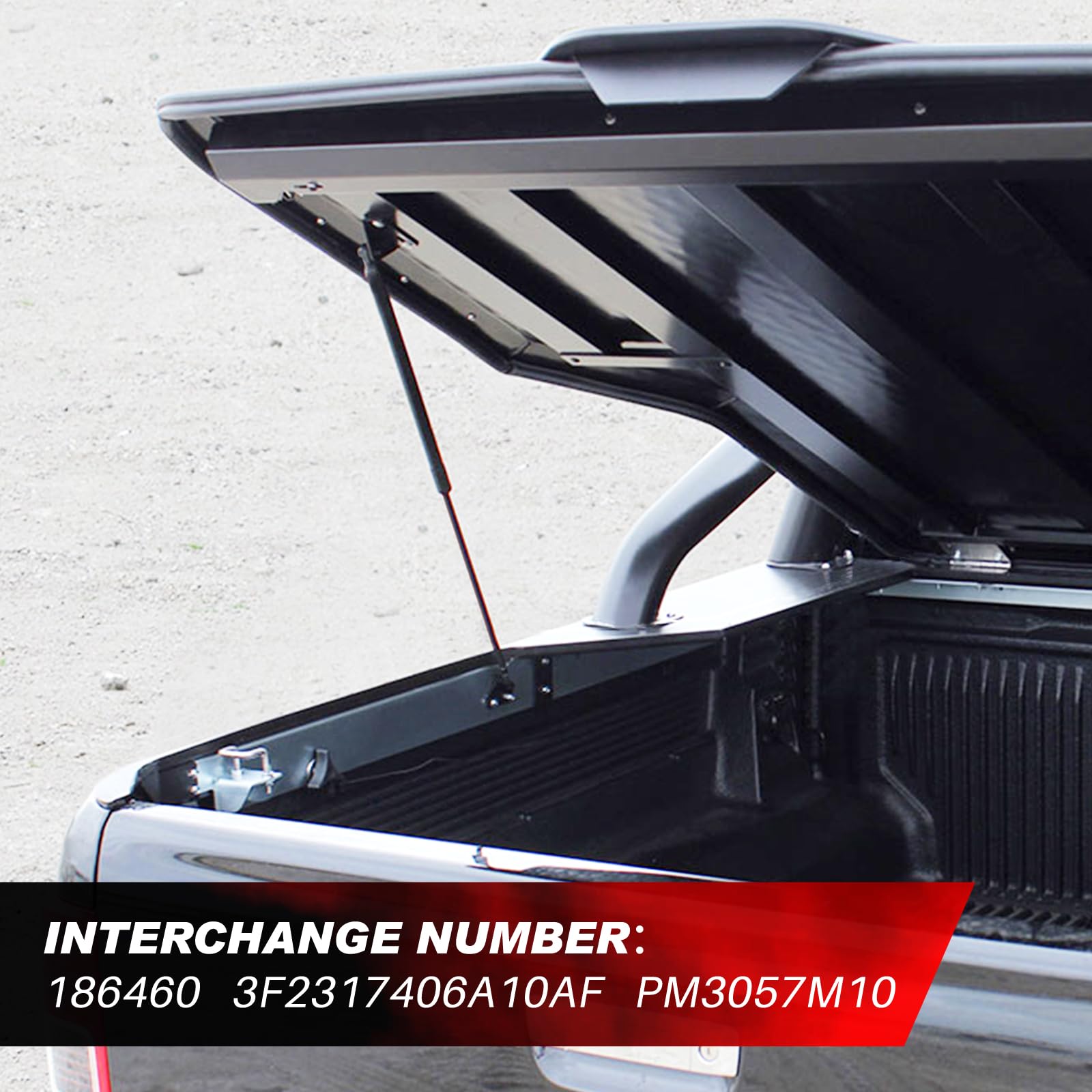 Iaqwe Pm3057M10 24In 160Lb Gas Struts Springs Shocks Lift Support For Boat Cover Rv Bed Storage Heavy Duty Toolbox Lid Outdoor B