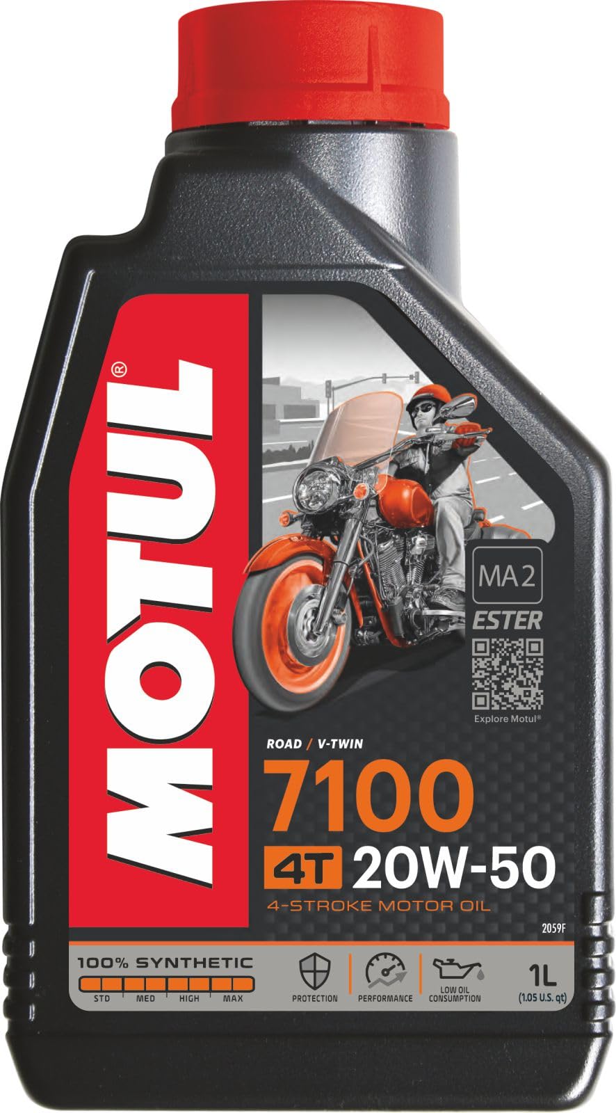 Motul 7100 20W50 100% Synthetic 1-Liter