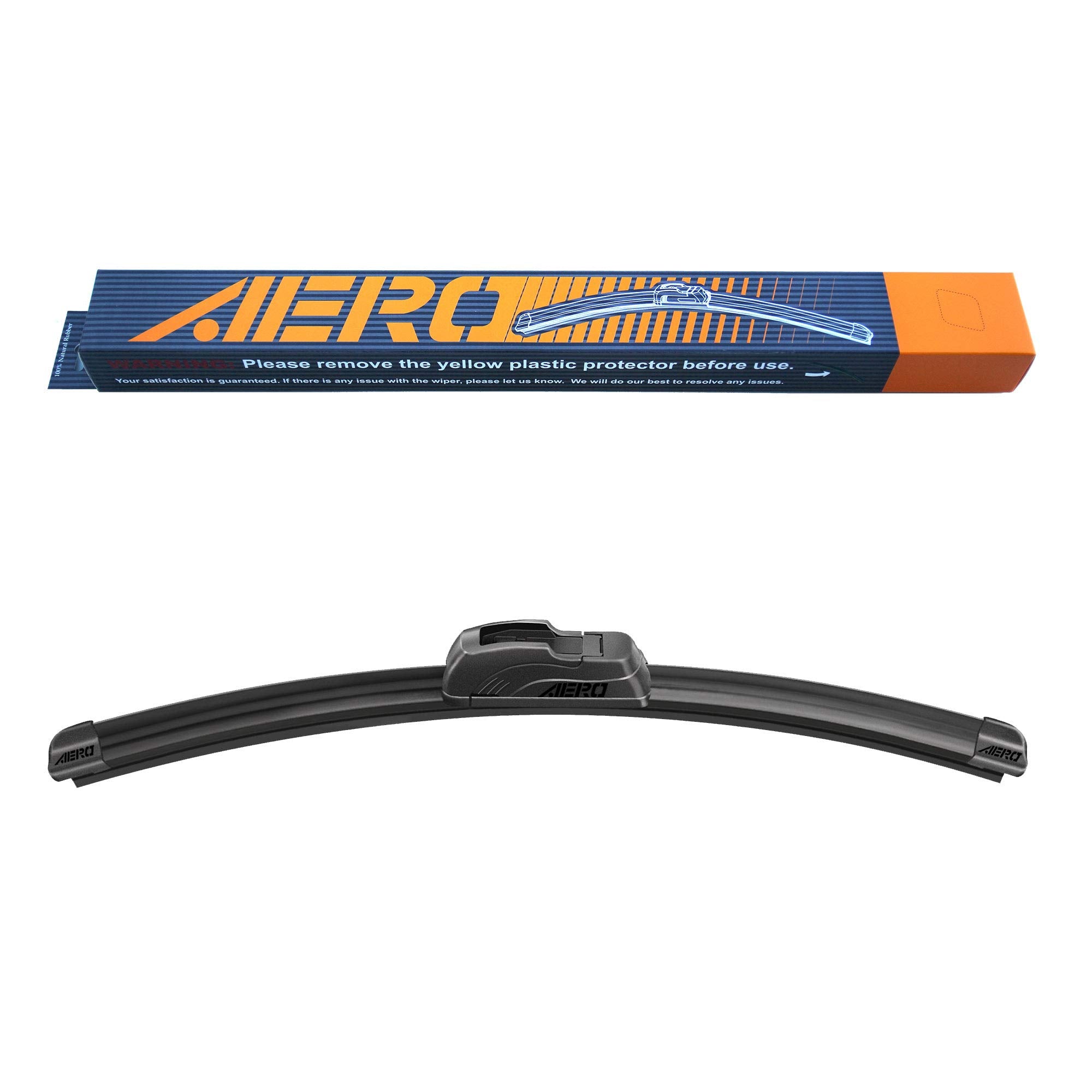 Aero 22' Oem Quality Premium All-Season Beam J-Hook Windshield Wiper Blade