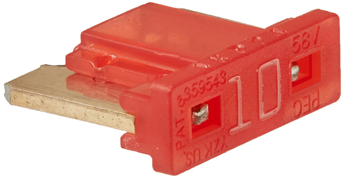 Bussmann Bp/Atm-10Lp-Rp 10 Amp Low Profile Atm Blade Fuse, 5 Pack