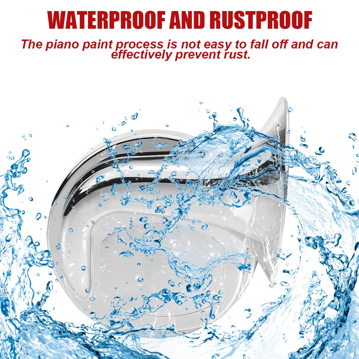 Super Loud Train Horns, Car Waterproof Durable Air Electric Snail Horn, 12V Raging Sound Air Horns Replacement Kit, Automotive Accessories Universal For Car, Motorcycle, Truck, Bike, Boat (Silver)