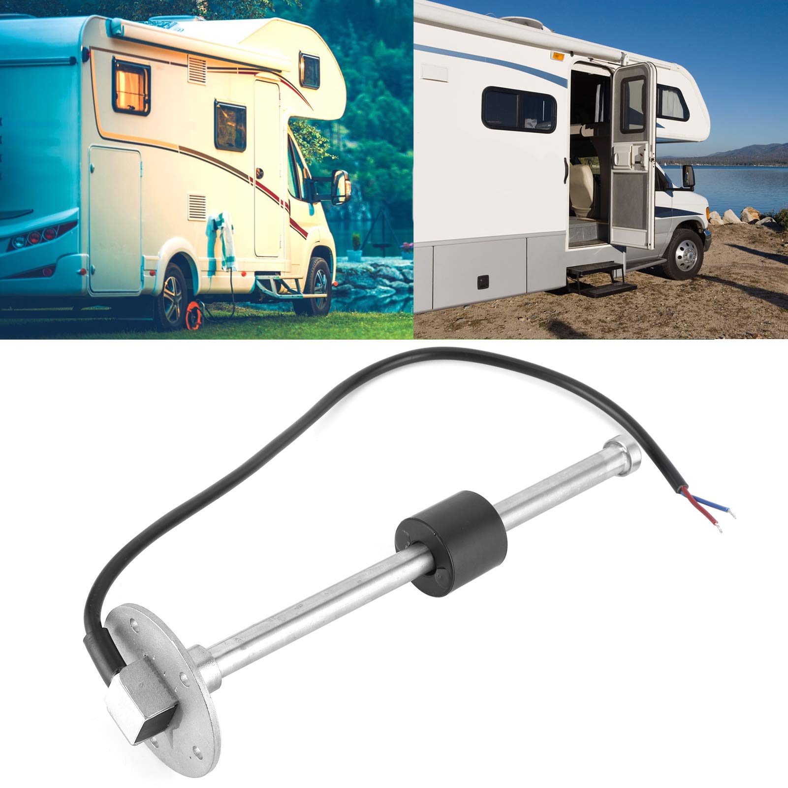 Fuel Sending Unit, Fuel Sensor Water Fuel Level Sender Ip67 For Marine Boat Truck 0?190Ohms Eu Standard(250Mm)