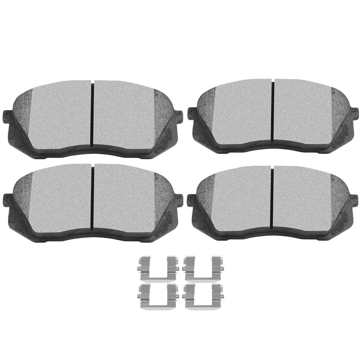 Scitoo D1826 Ceramic Brake Pads Sets Front W/Hardware Replacement For Hyundai For Kona Electric 2019-2023,For Hyundai For Sonata