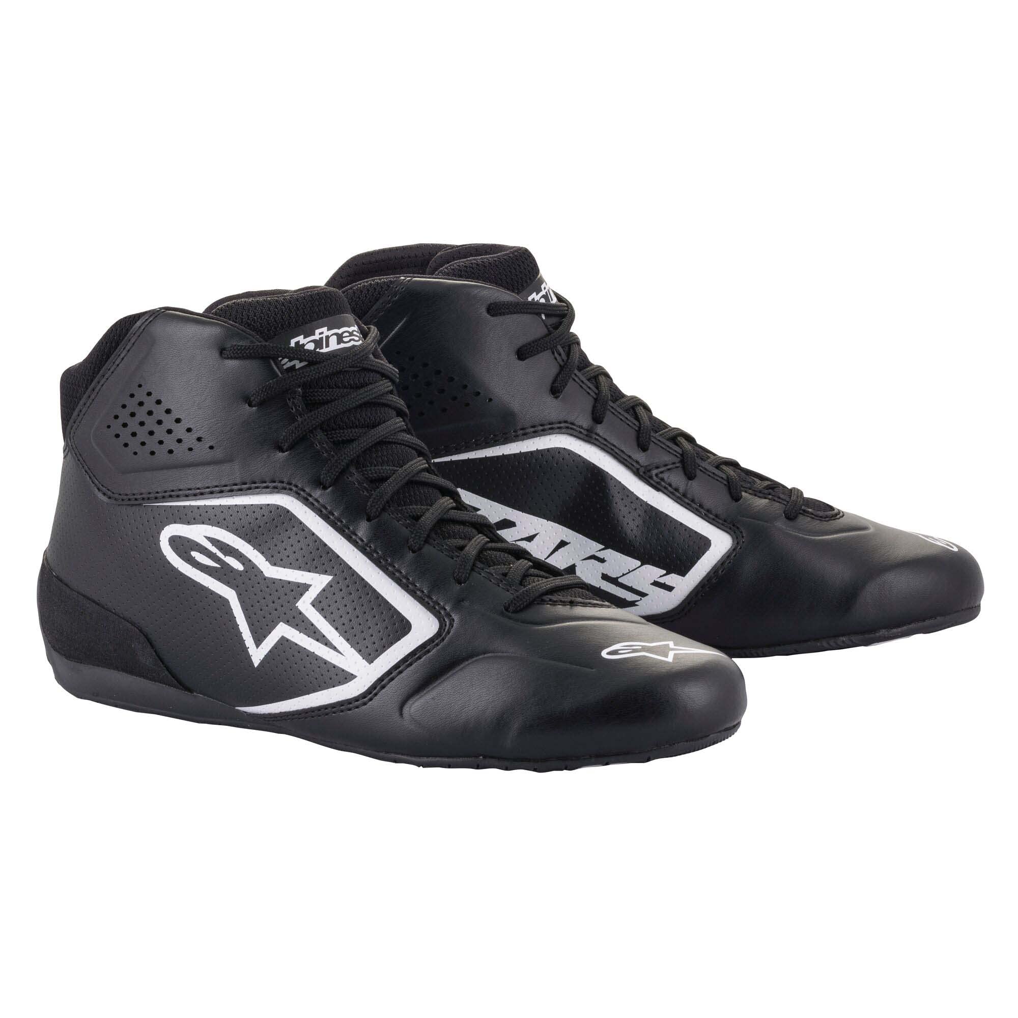 Alpinestars TECH-1 K START V2 SHOES - BLACK/WHITE - 10
