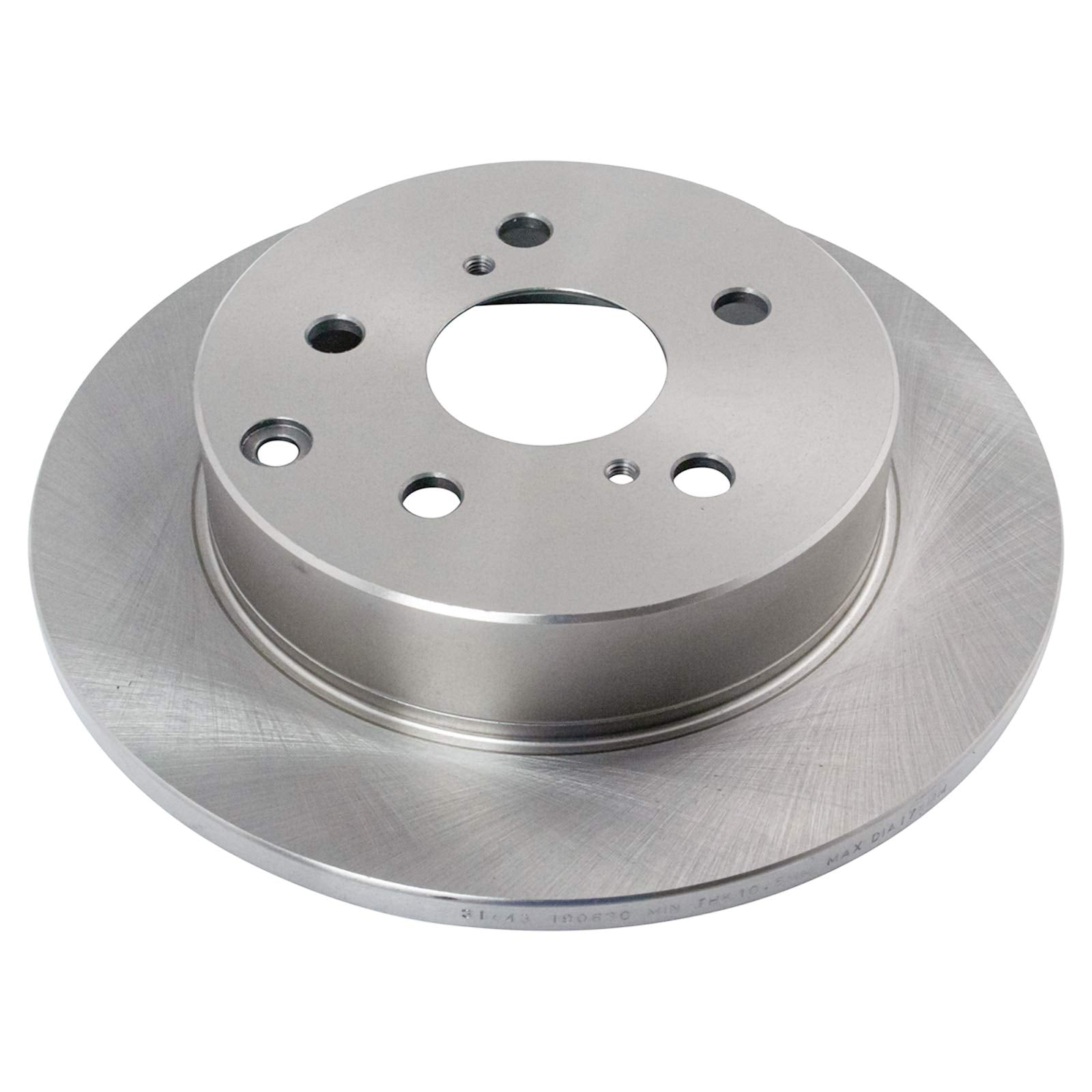 Trq Rear Posi Ceramic Brake Pad & Rotor Kit For Lexus Hs250H Toyota Rav4