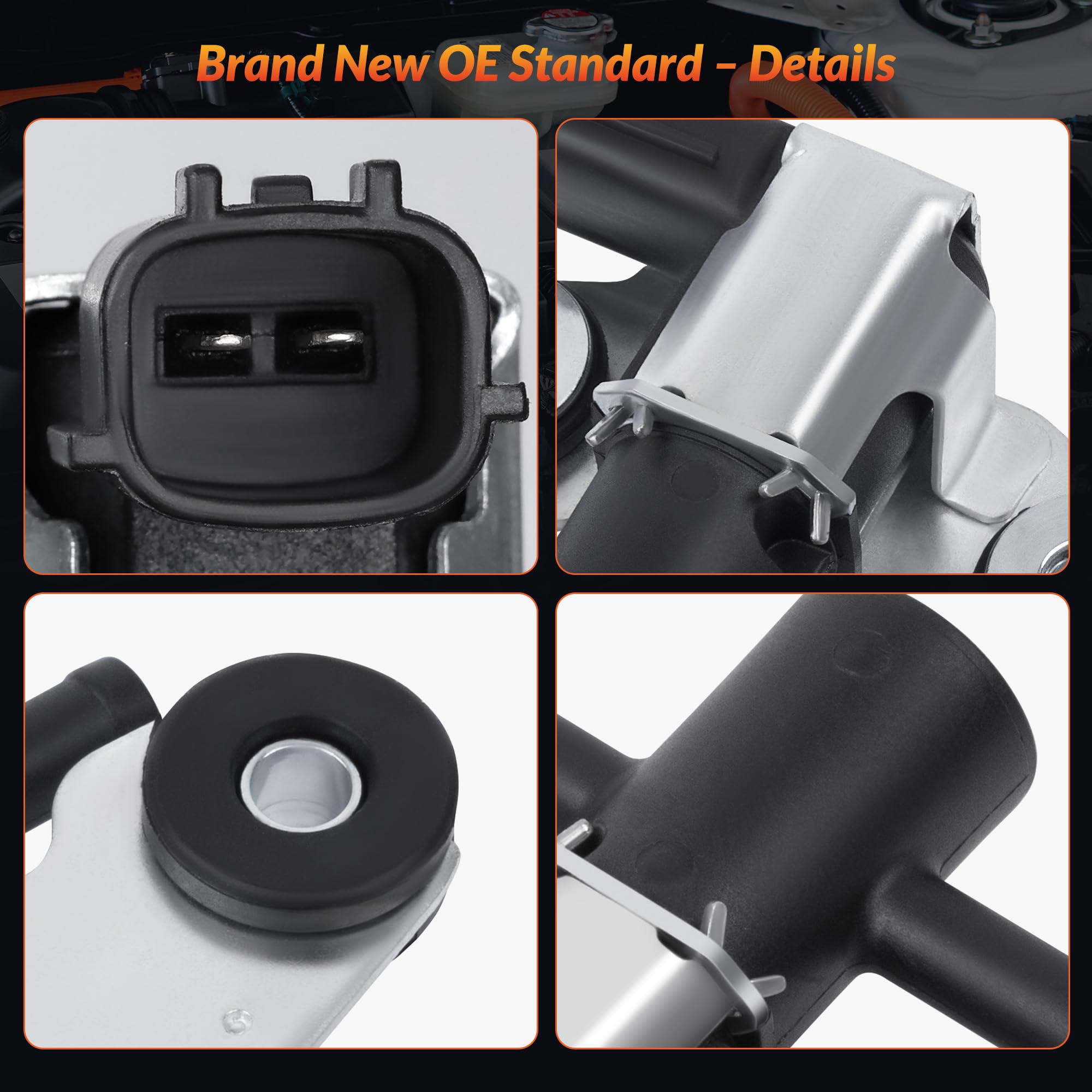 Mirthcos Vapor Canister Purge Valve Solenoid EVAP Compatible for Nissan Sentra 2007-2012, Rogue 2008-2017, Altima, Pathfinder, M