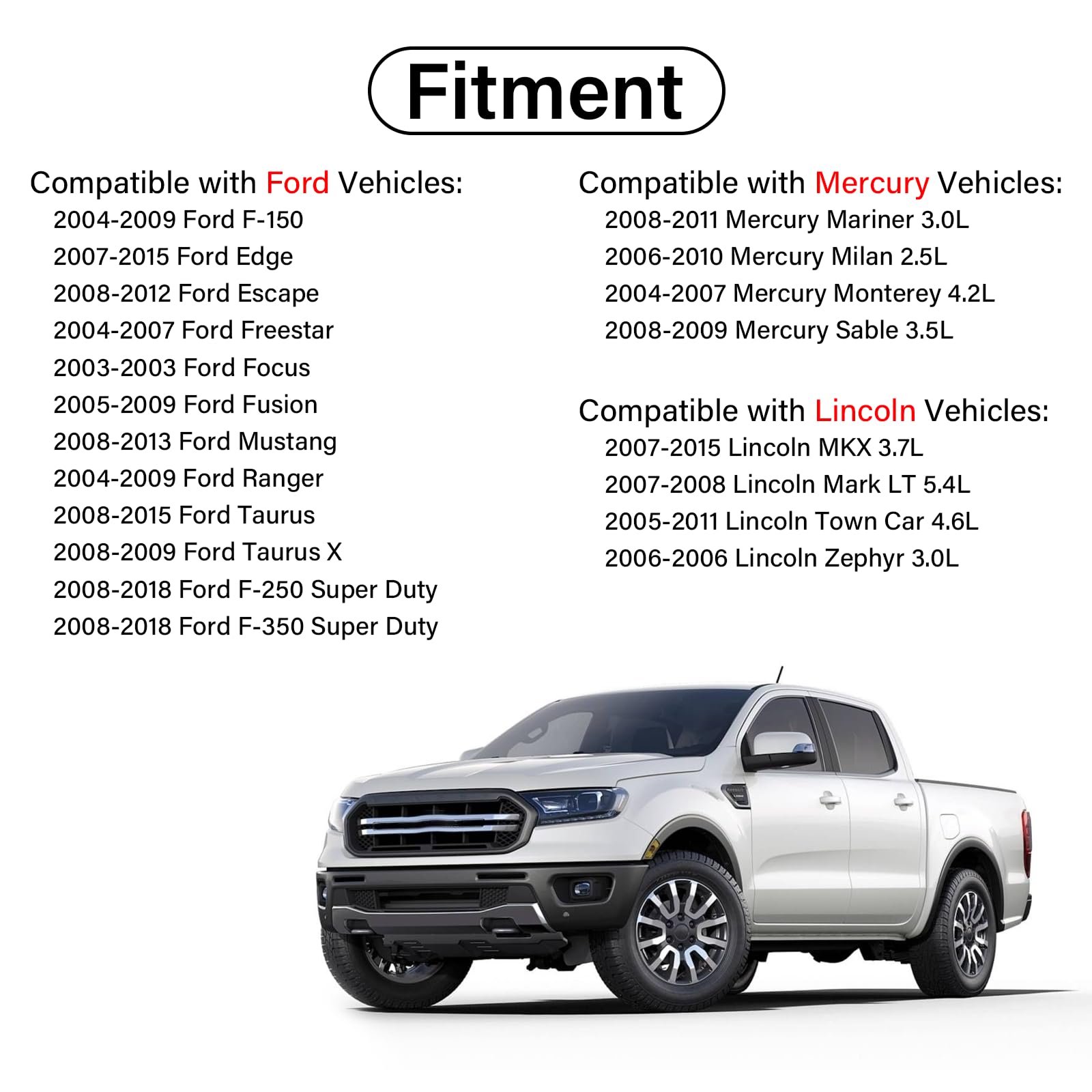 Gas Cap for Ford, Gas Cap Replacement HC3Z-9030-B for Ford F150 F250 F350 F450 F550 Super Dut? ?dg? R?ng?r ??urus ?s???? F??us F