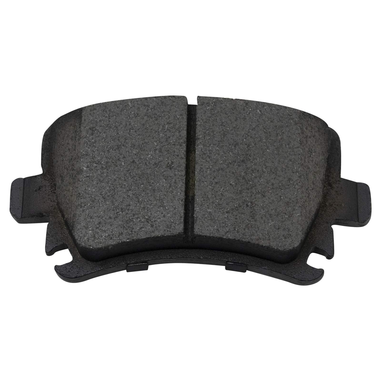 TRQ Rear Brake Pad & Rotor Kit Brake Pads Brake Rotor Ceramic Compatible with 2006-2010 Audi A6 2005-2011 A6 Quattro