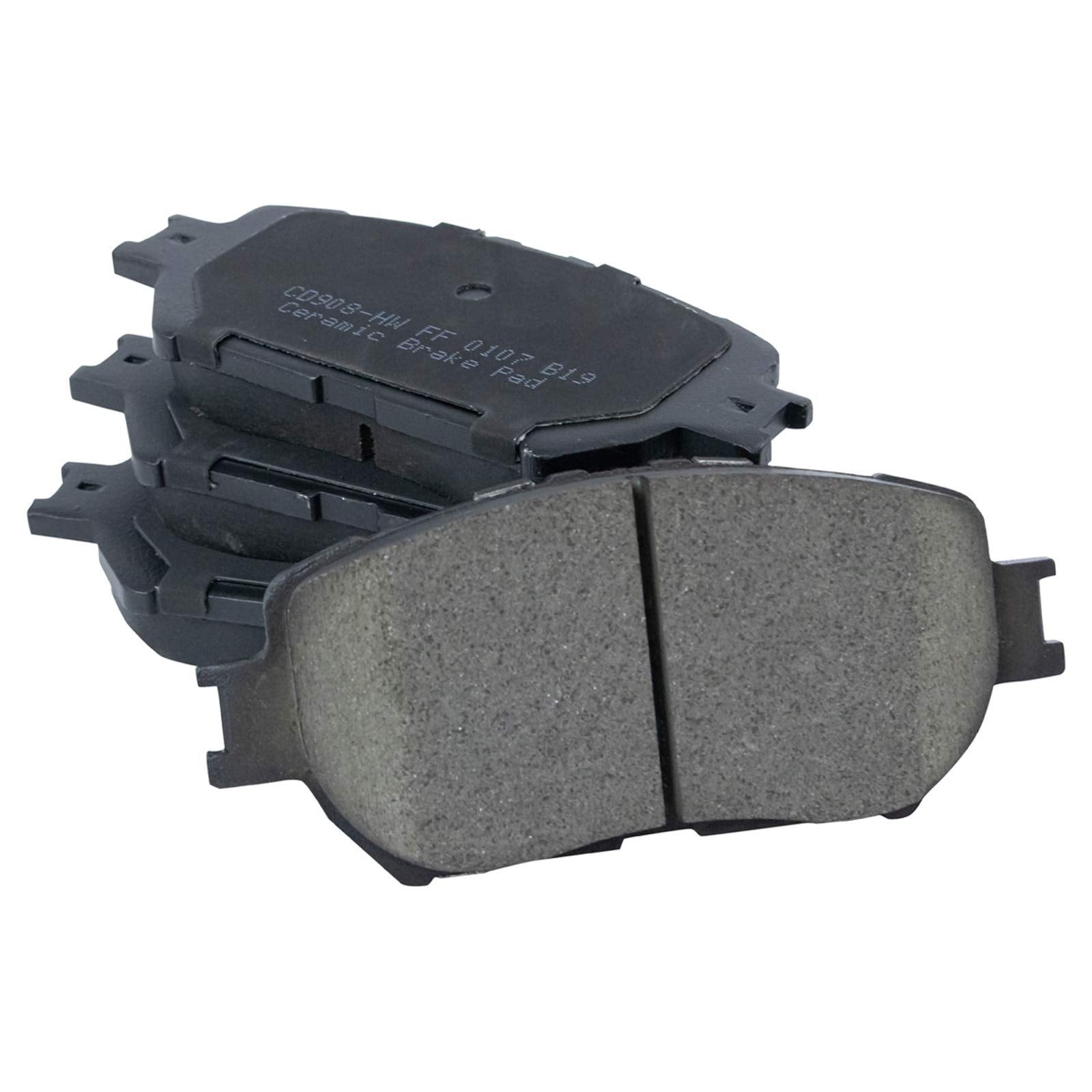 TRQ Front Brake Pads Ceramic Compatible with 2006 Lexus GS300 2009-2015 IS250 2002-2006 Toyota Camry