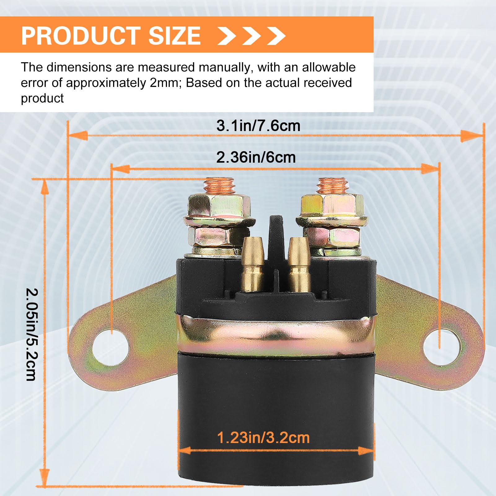 Starter Solenoid Relay For Honda Vtx 1800 2002-2008 For Arctic Cat 300 250 2X4 4X4 1998 1999 2000 2001 2002 2003 2004 2005