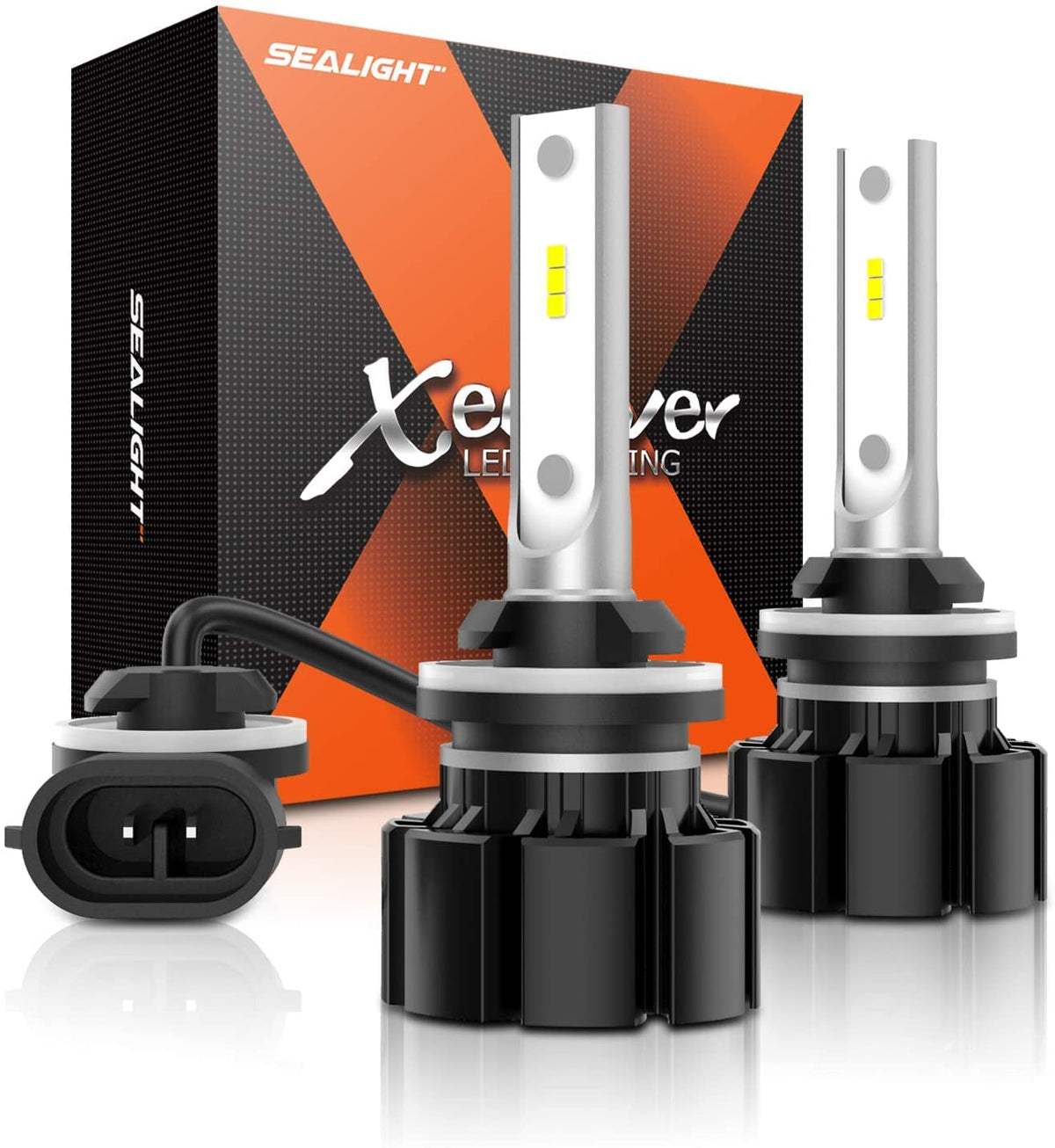 Sealight 880 Led Fog Light Bulbs, 6000 Lumens 24W High Power 6000K Xenon White, 885 893 899 Drl Bulbs Replacement For Cars,Truck