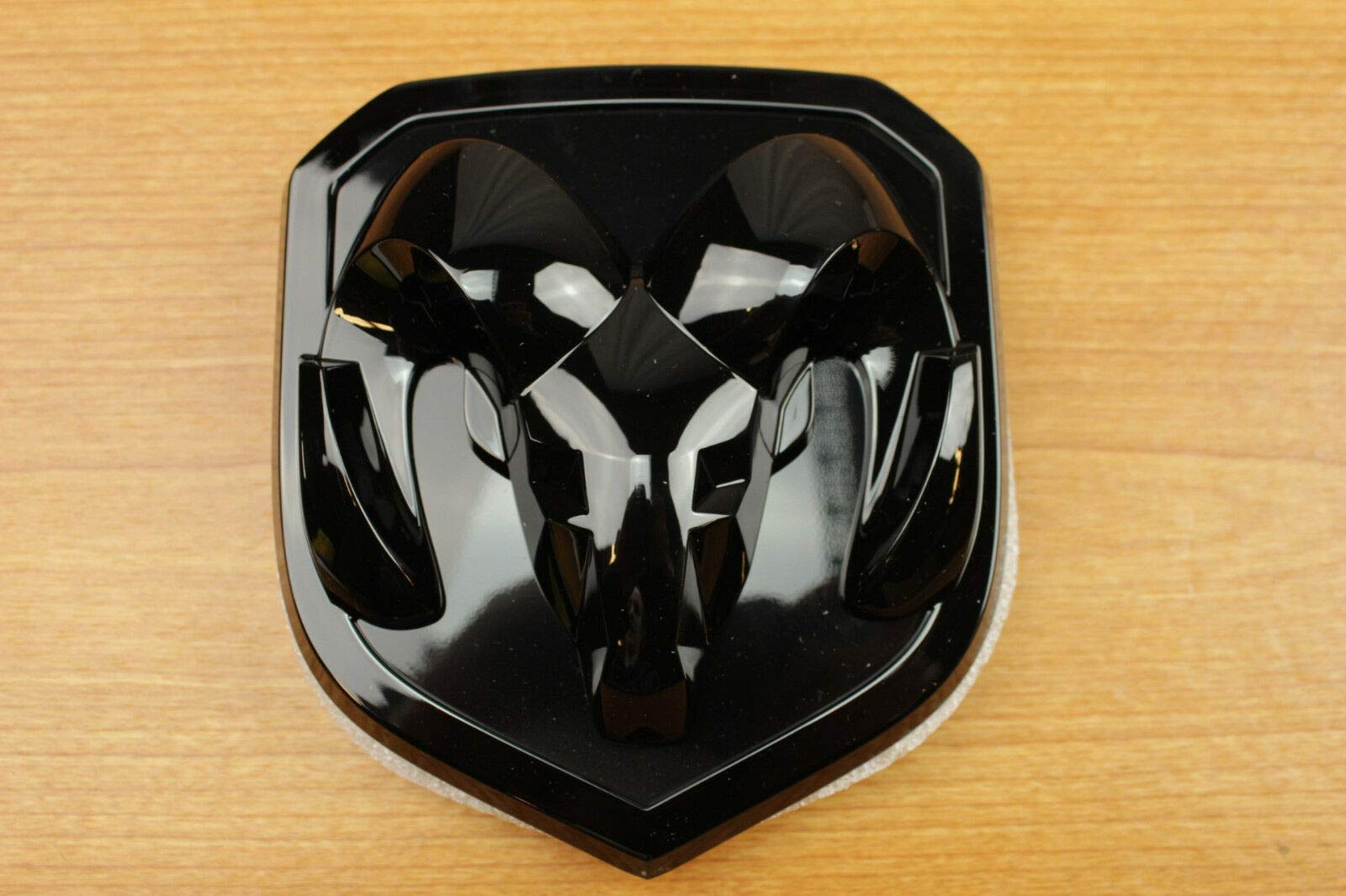 Dodge Ram 1500 2500 3500 Front Grille Emblem Black Ram Head Mopar Oem