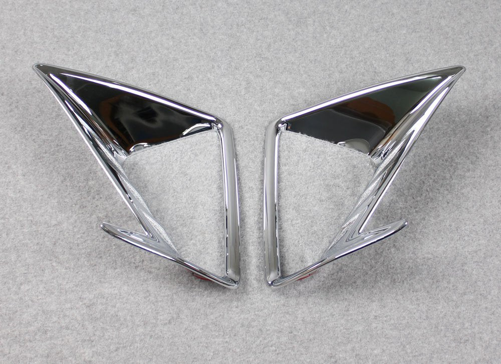 Fit For Toyota Rav4 2016 2017 2018 Chrome Front Fog Light Lamp Cover Bezel Trims