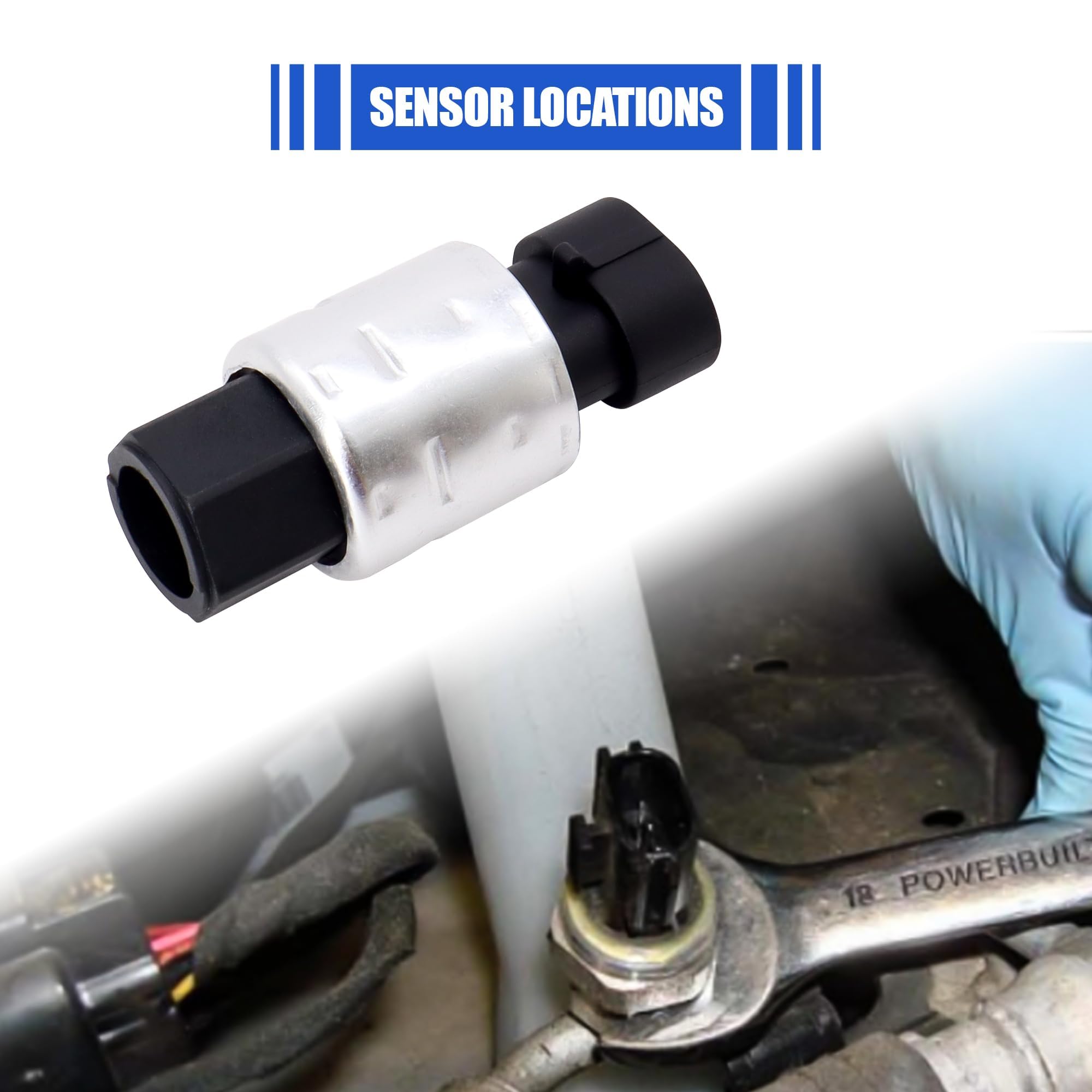 Hisport 52476843 A/C Air Conditioning Clutch Switch Compatible With Buick Park Avenue, Chevy Astro C2500 Pickup, Gmc Envoy Savan