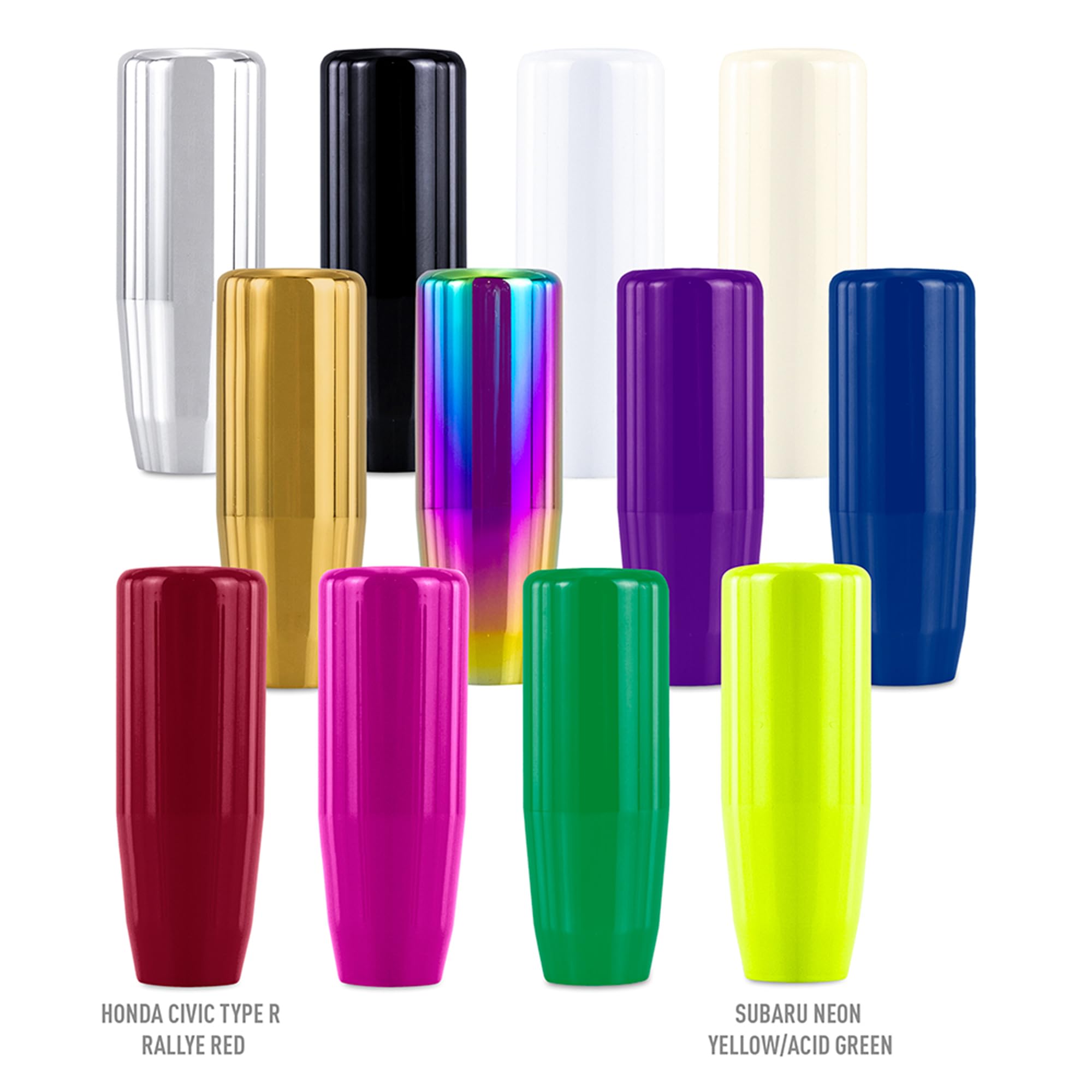 Mishimoto Mmsk-Bk Weighted Shift Knob, With 3 Thread Pitch Inserts To Fit Various Vehicle Models, Black Steel