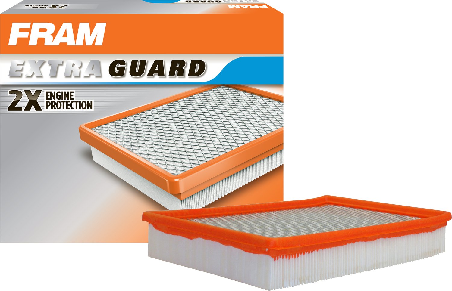 Fram Extra Guard Ca5056 Replacement Engine Air Filter For Select Ford, Lincoln, And Mercury Models, Provides Up To 12 Months Or 12,000 Miles Filter Protection