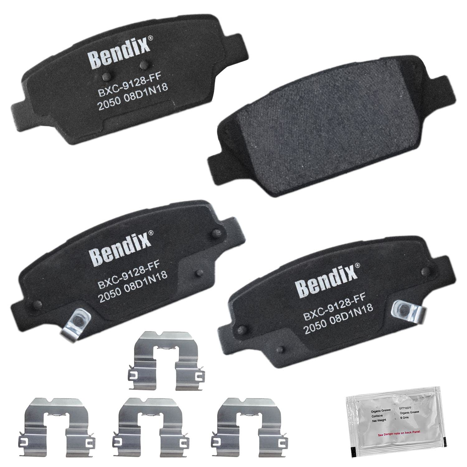 Bendix Priority1 Cfc2050 Ceramic Rear Brake Pads For Kia Cadenza 2020-2017